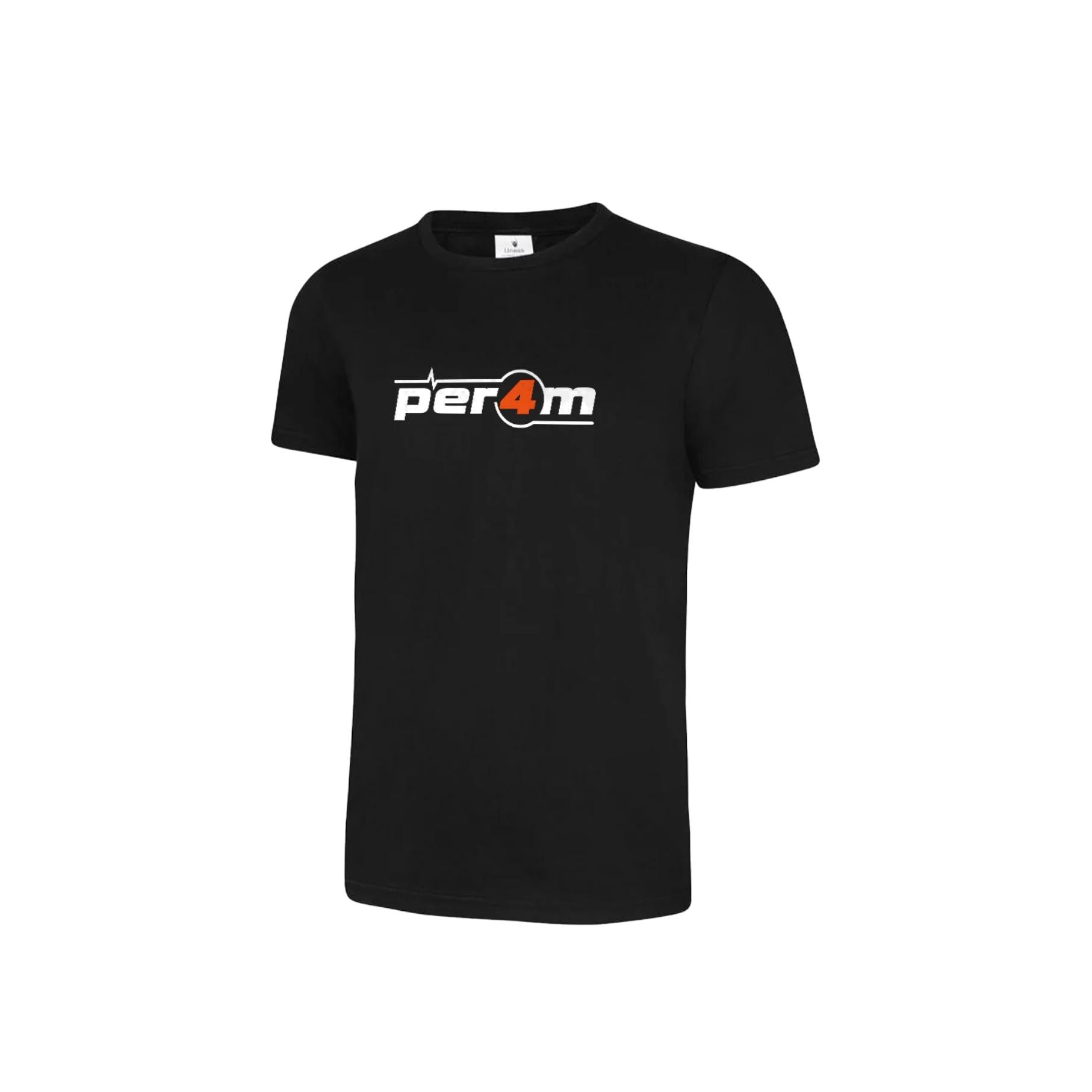 PER4M Black Logo T-Shirt