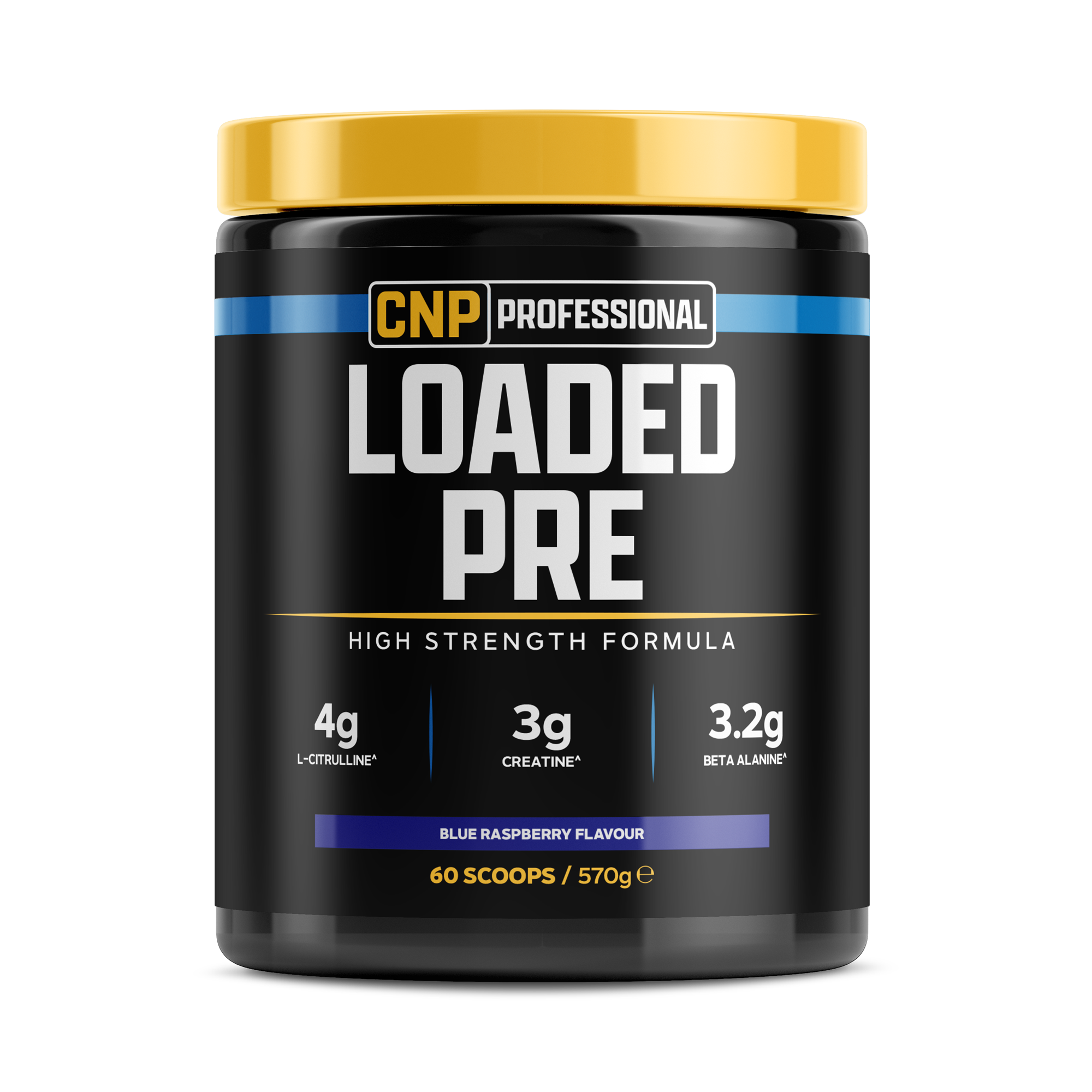 CNP Professional Loaded Pre 570g Blue Raspberry