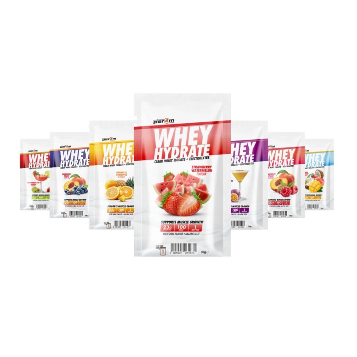 Per4m Whey Hydrate clear whey sample sachet