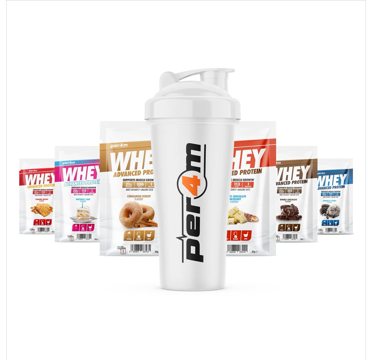 Per4m Advanced Whey Protein Variety Bundle