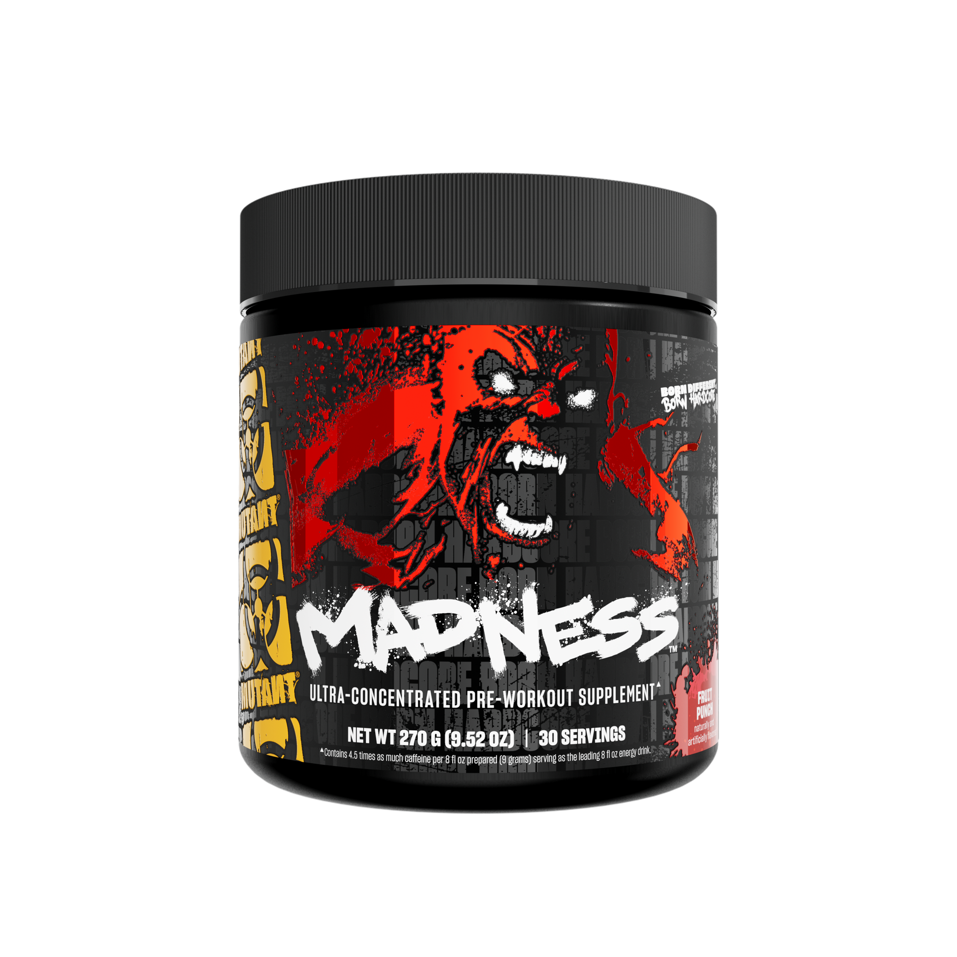 Mutant Madness Pre-Workout 270g Fruit Punch