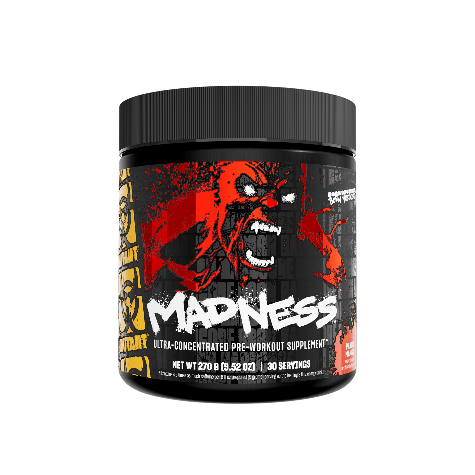 Mutant Madness Pre-Workout 270g Peach Mango