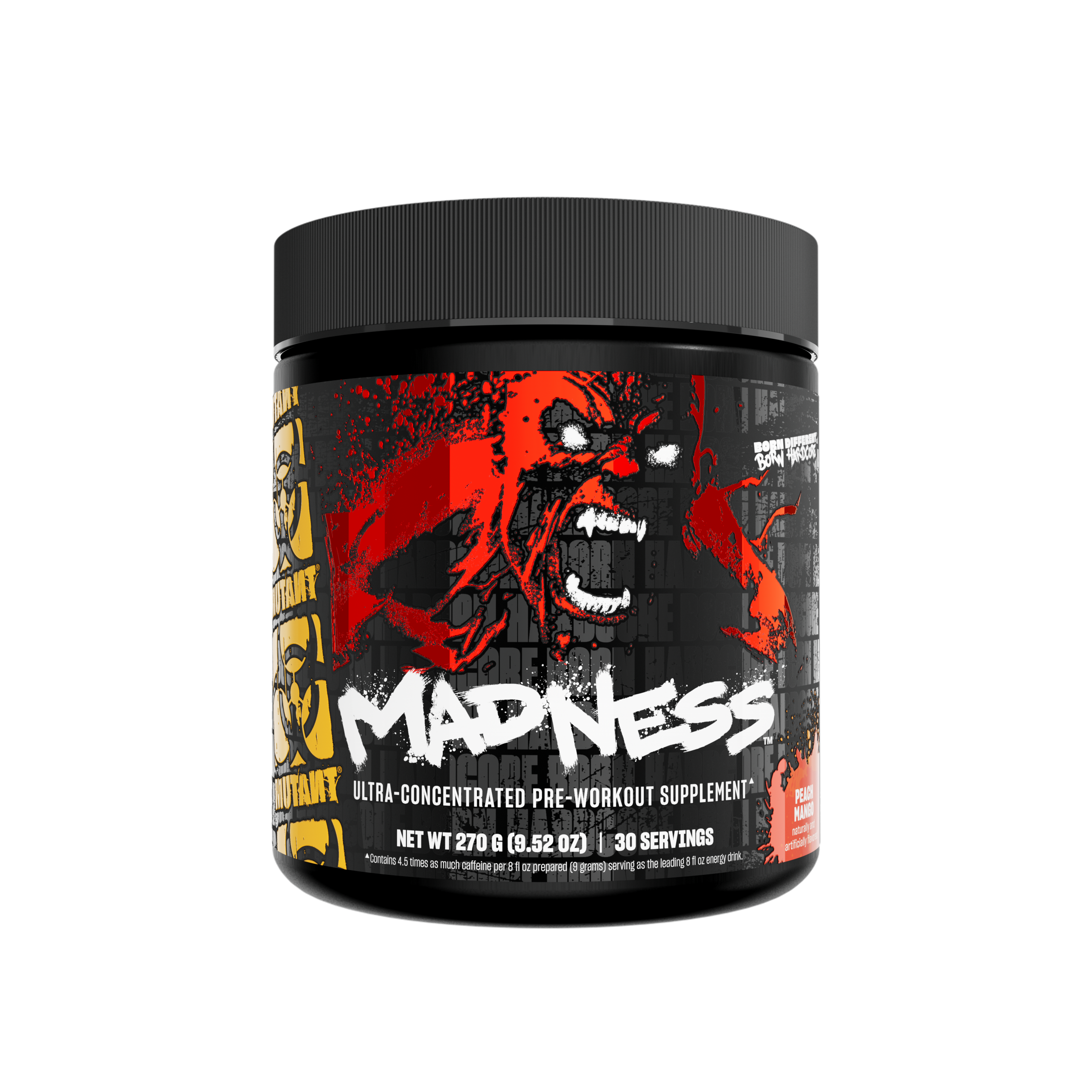 Mutant Madness Pre-Workout 270g Peach Mango