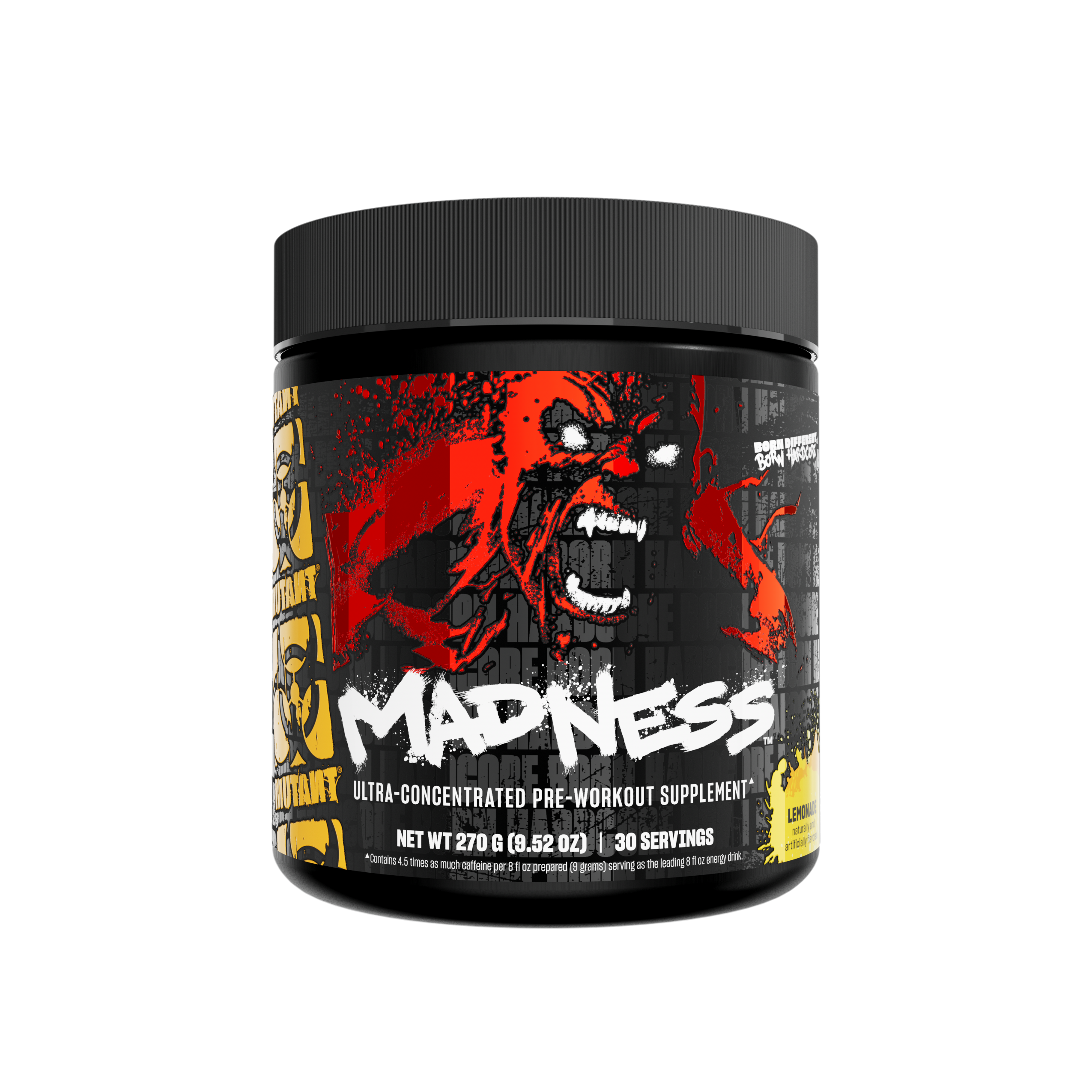 Mutant Madness Pre-Workout 270g Lemonade
