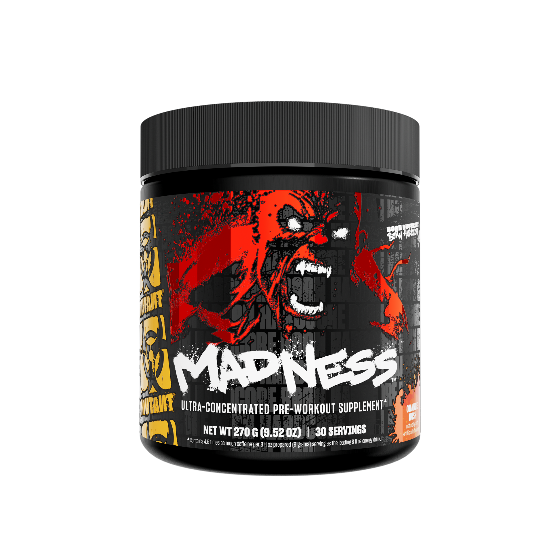 Mutant Madness Pre-Workout 270g Orange Rush