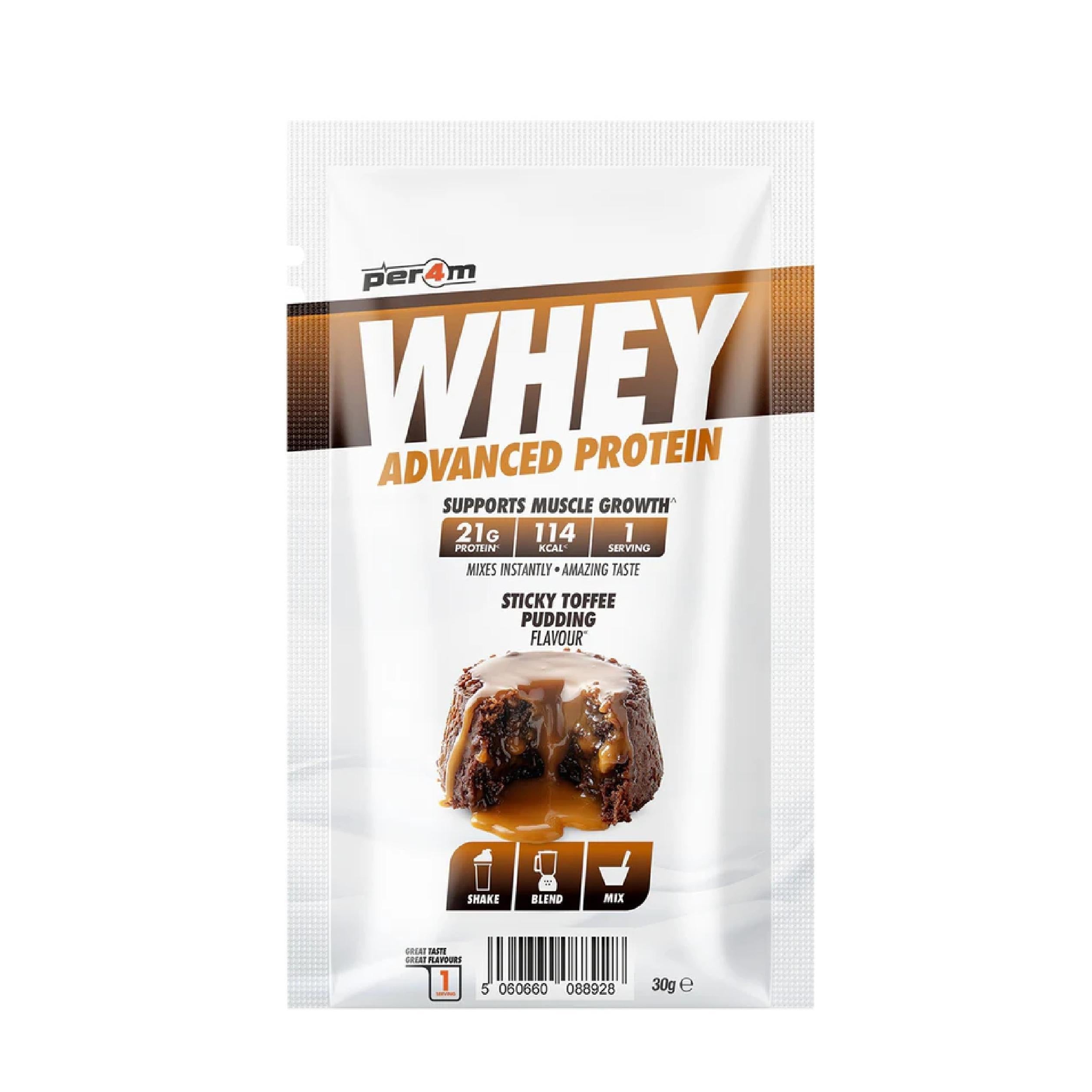 Per4m Advanced Whey Protein Powder Sample Sachet (30g)