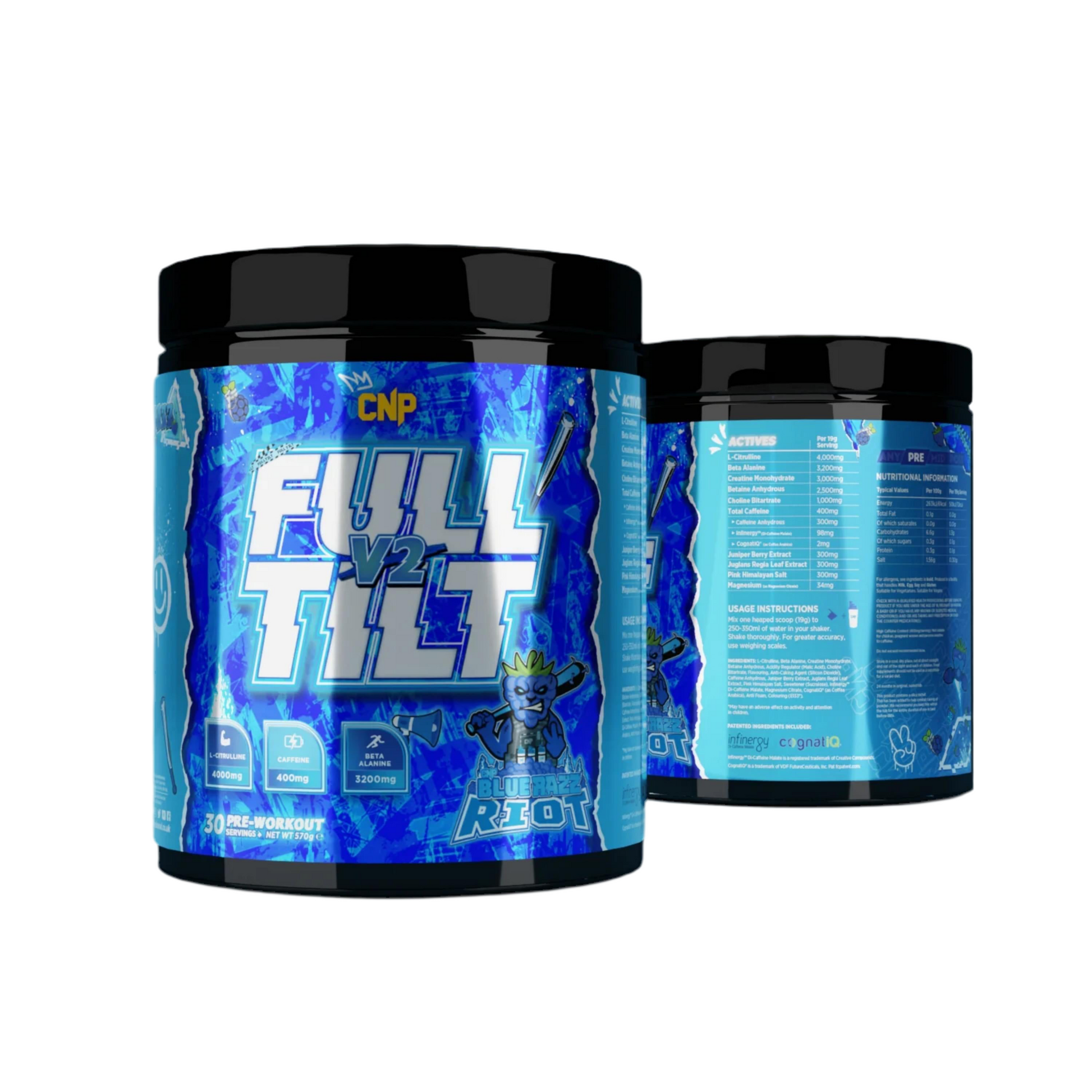 CNP Full Tilt V2 Pre-workout powder (590g)