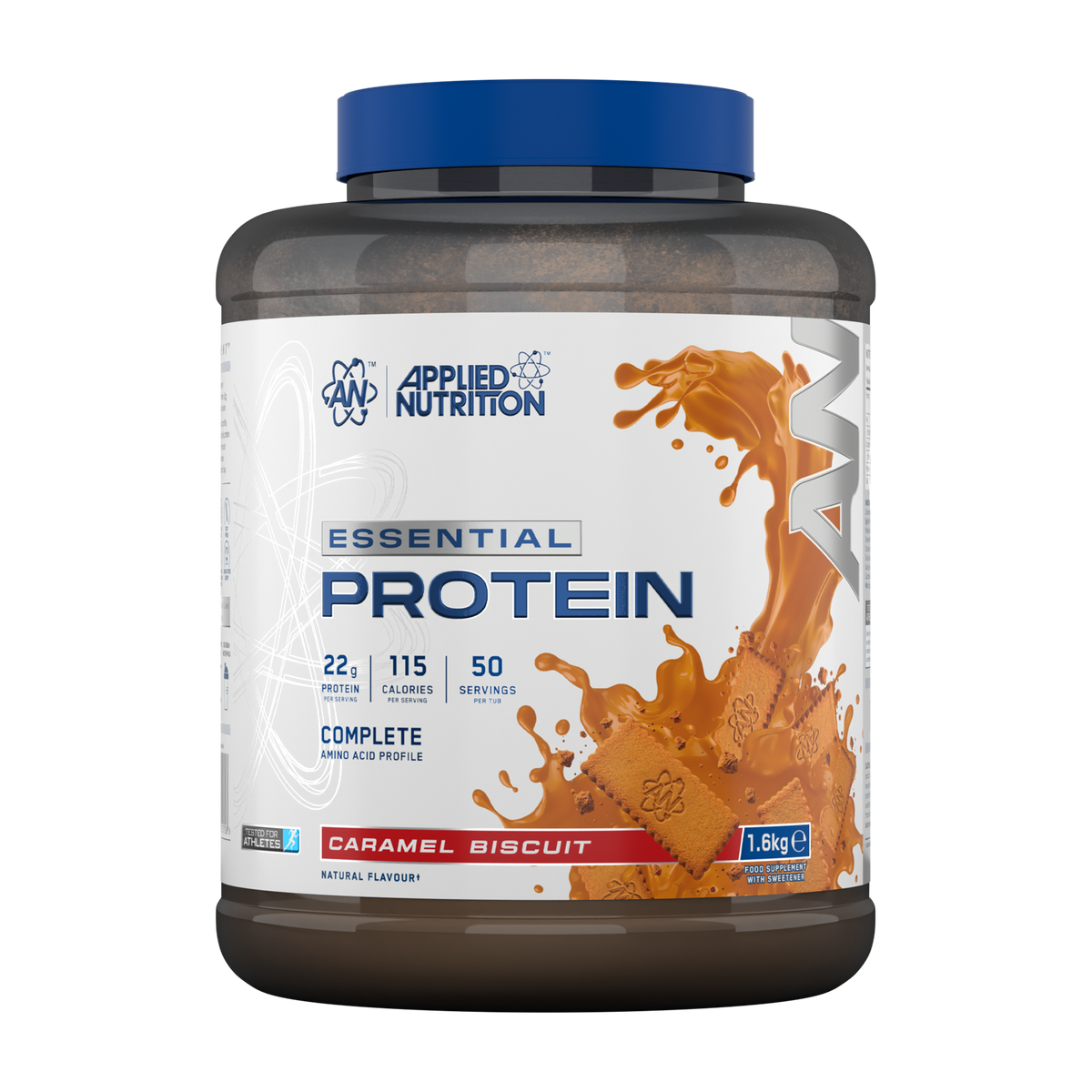 Applied Nutrition Essential Protein 1.6kg Caramel Biscuit