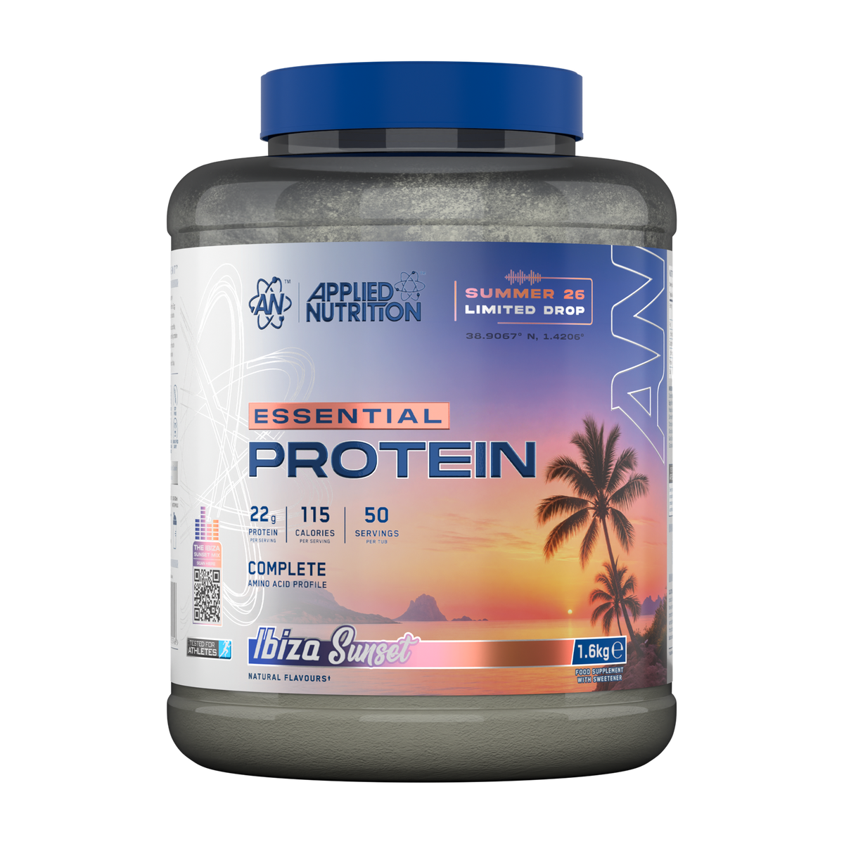 Applied Nutrition Essential Protein 1.6kg Ibiza Sunset