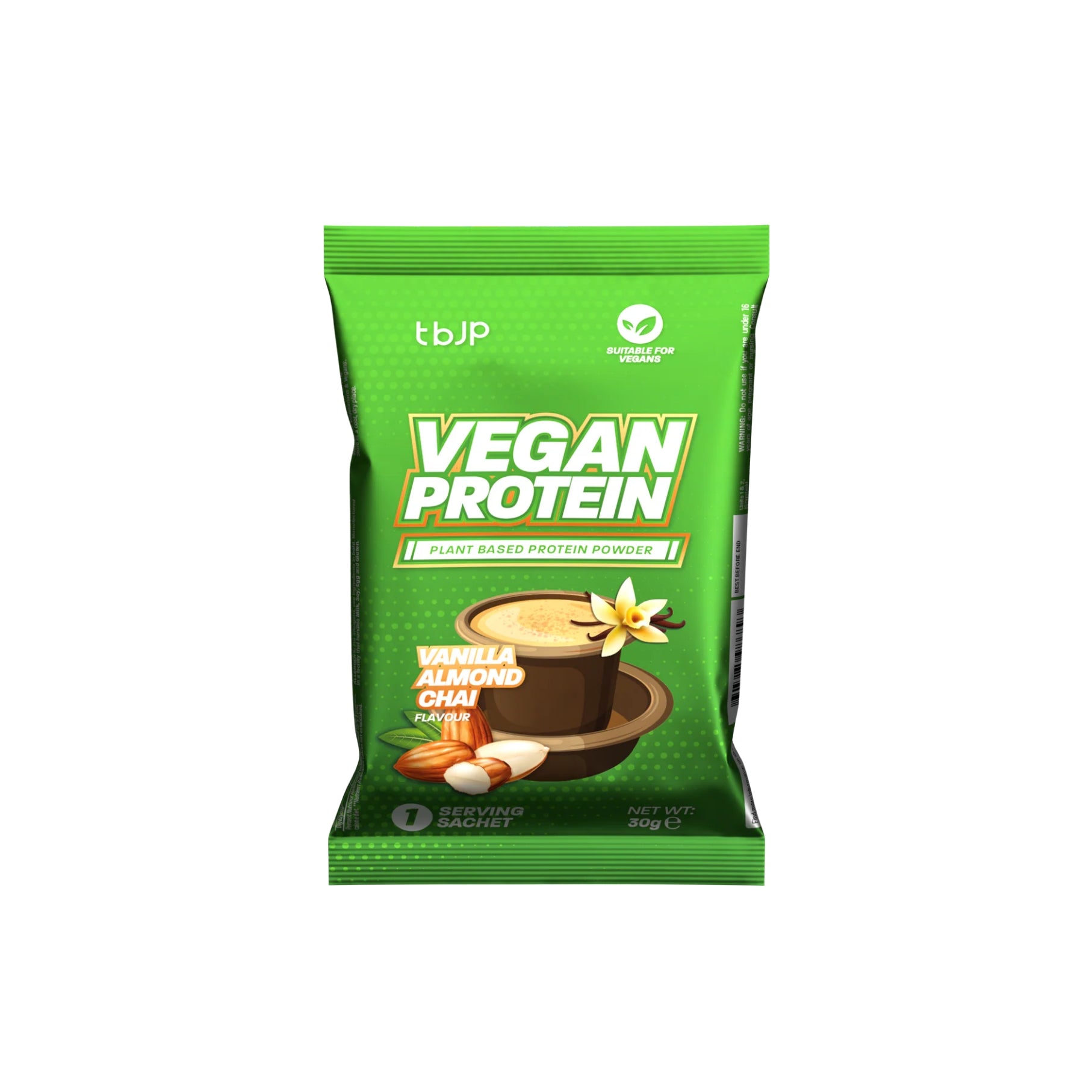 Trained By JP (tbJP) Vegan Protein Sample Sachet (30g)