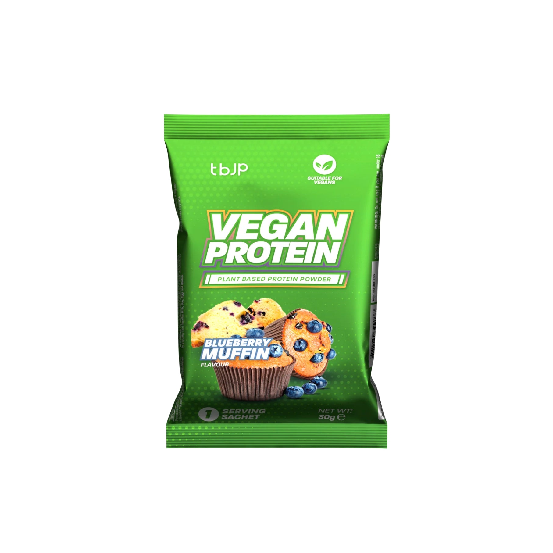 Trained By JP (tbJP) Vegan Protein Sample Sachet (30g)