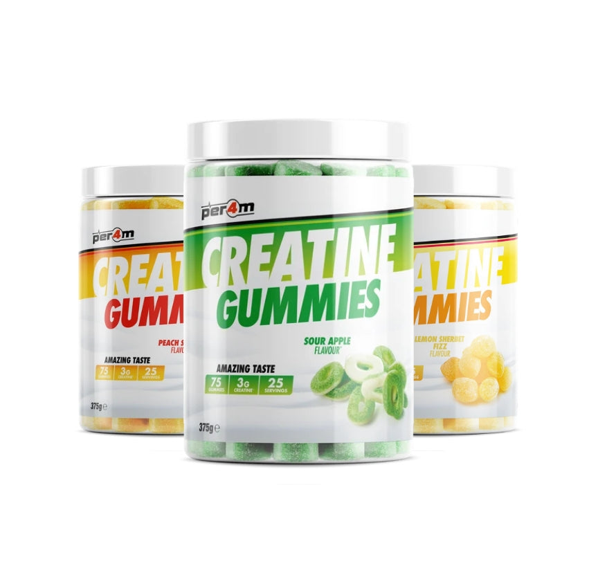 Per4m Creatine Gummies (75 Gummies) - 25 Servings