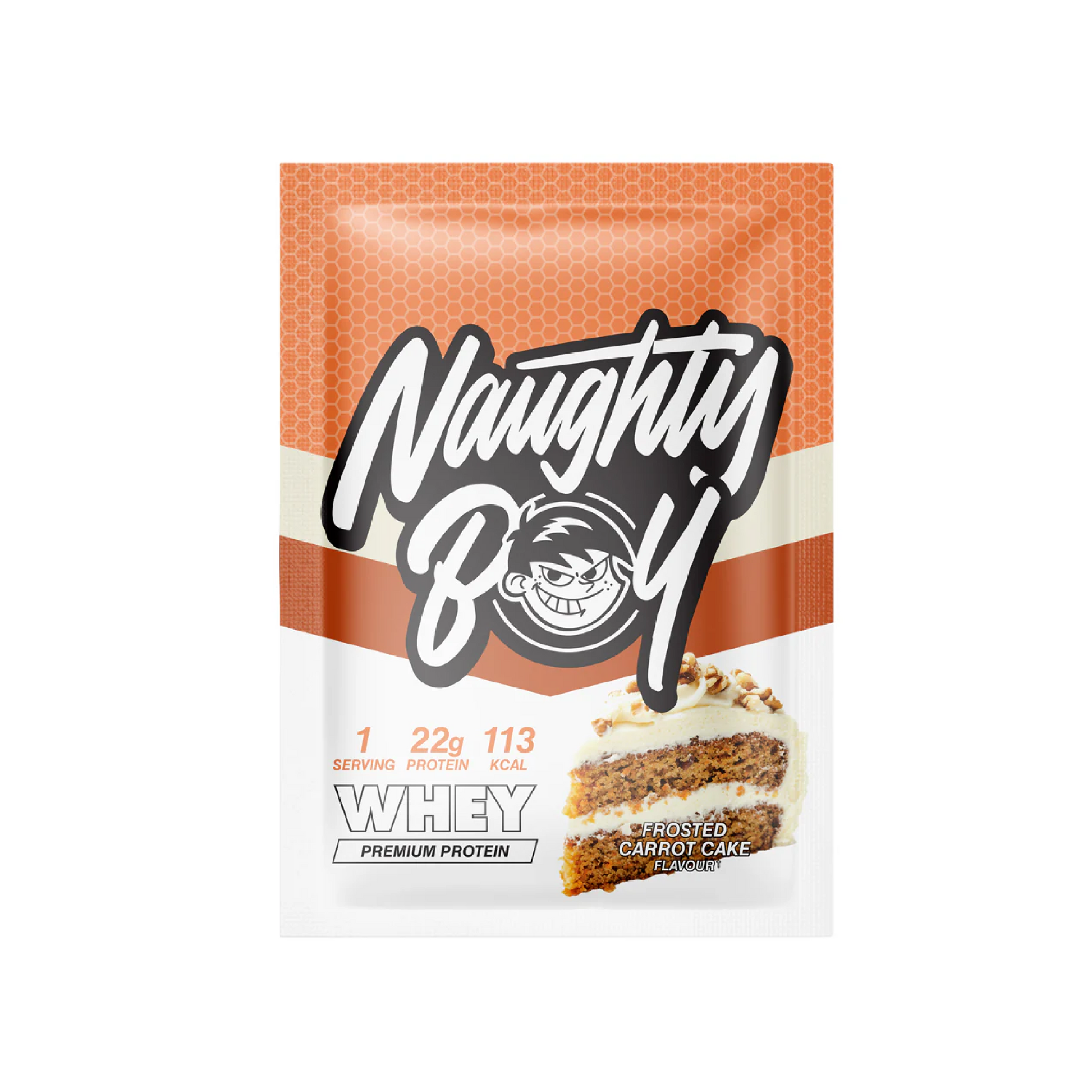 Naughty Boy Whey Protein Powder Sample Sachet