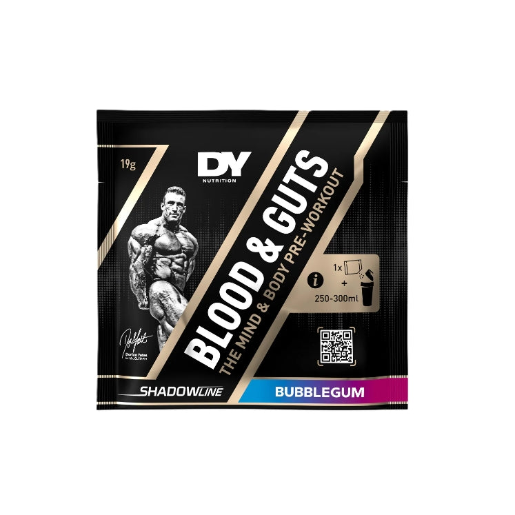 DY Nutrition Blood & Guts Pre-Workout Sample (19g) - 1 Serving