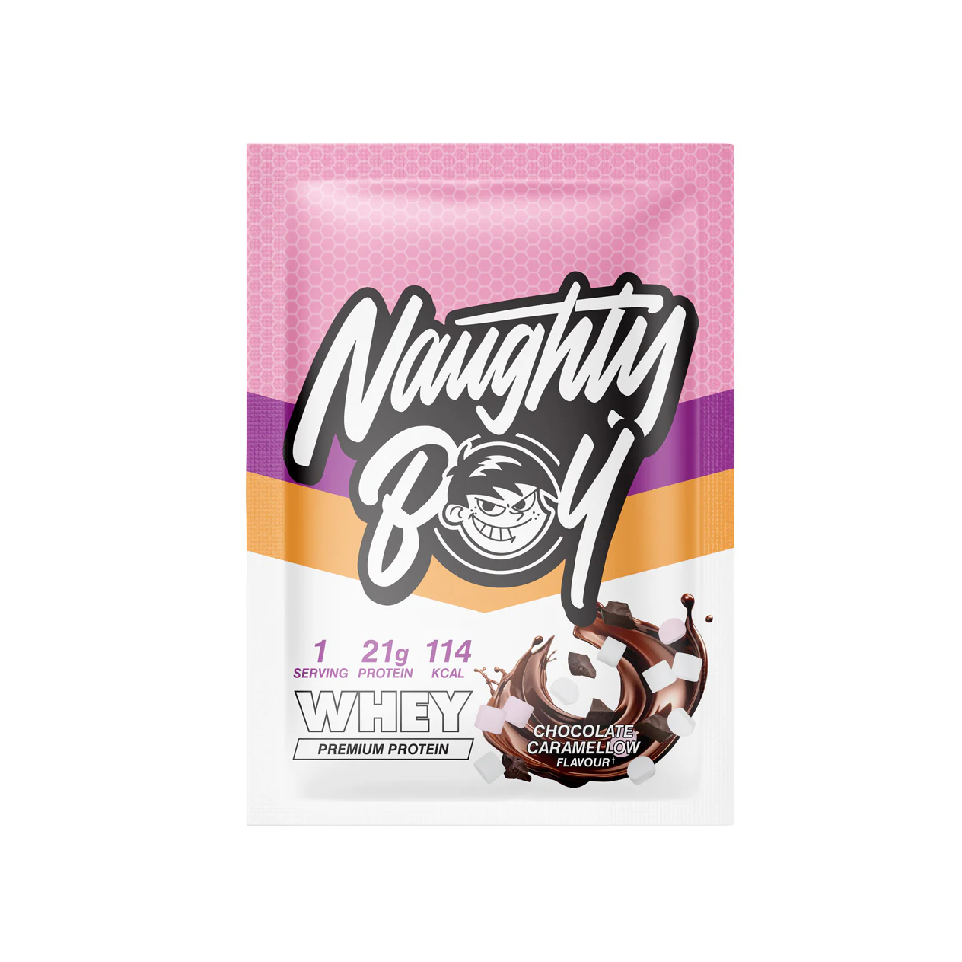 Naughty Boy Whey Protein Powder Sample Sachet