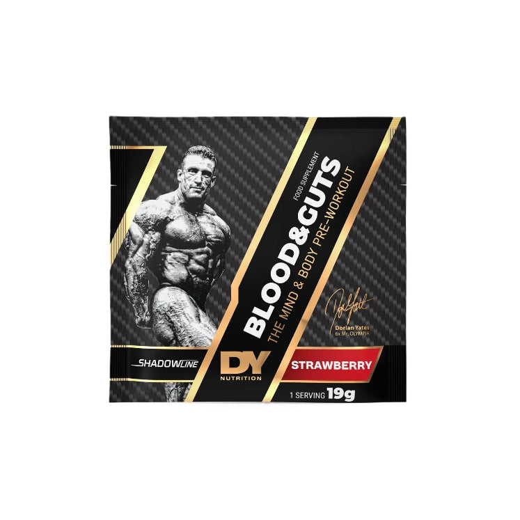DY Nutrition Blood & Guts Pre-Workout Sample (19g) - 1 Serving