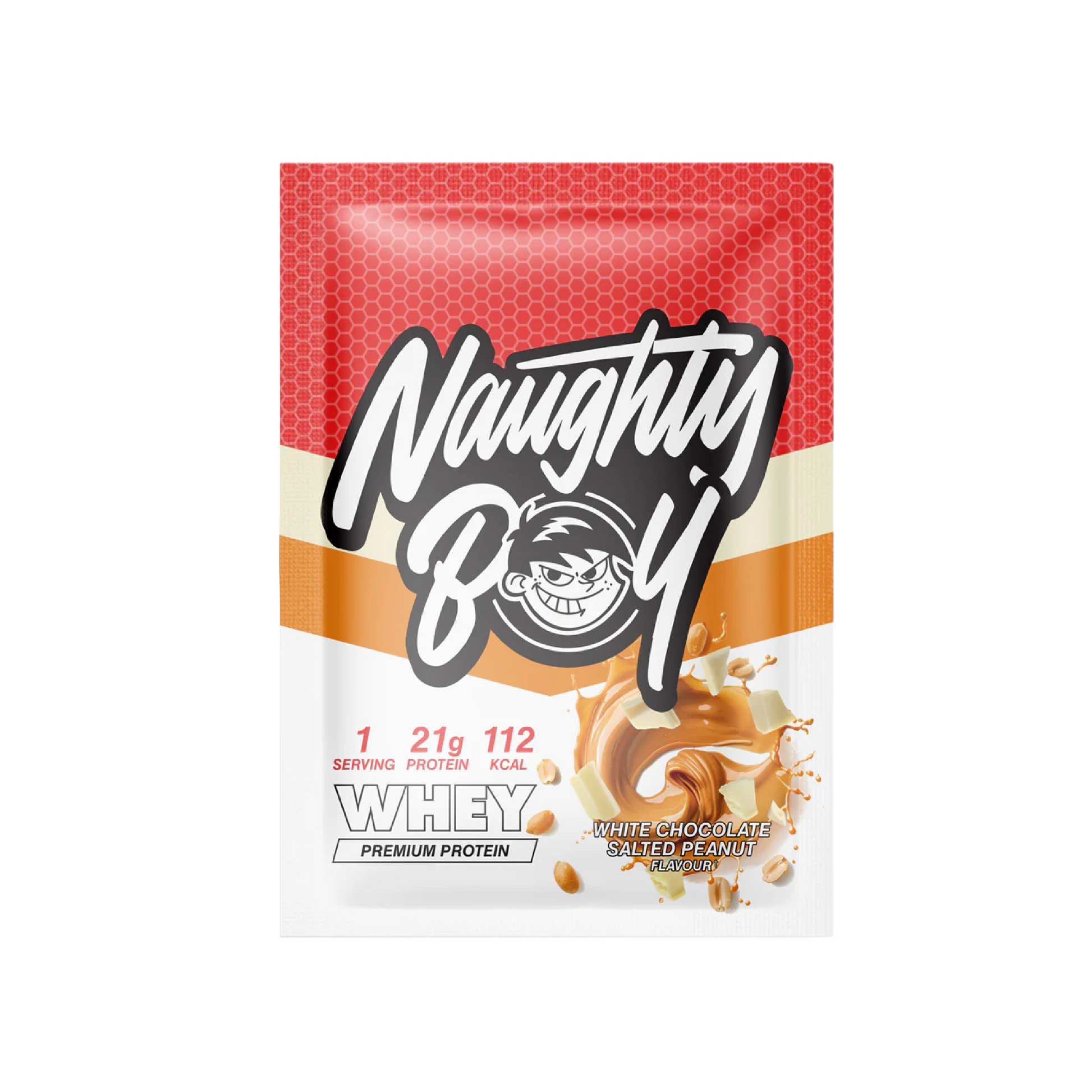 Naughty Boy Whey Protein Powder Sample Sachet