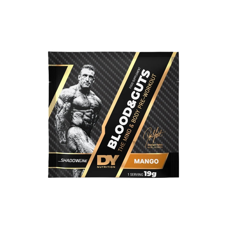 DY Nutrition Blood & Guts Pre-Workout Sample (19g) - 1 Serving