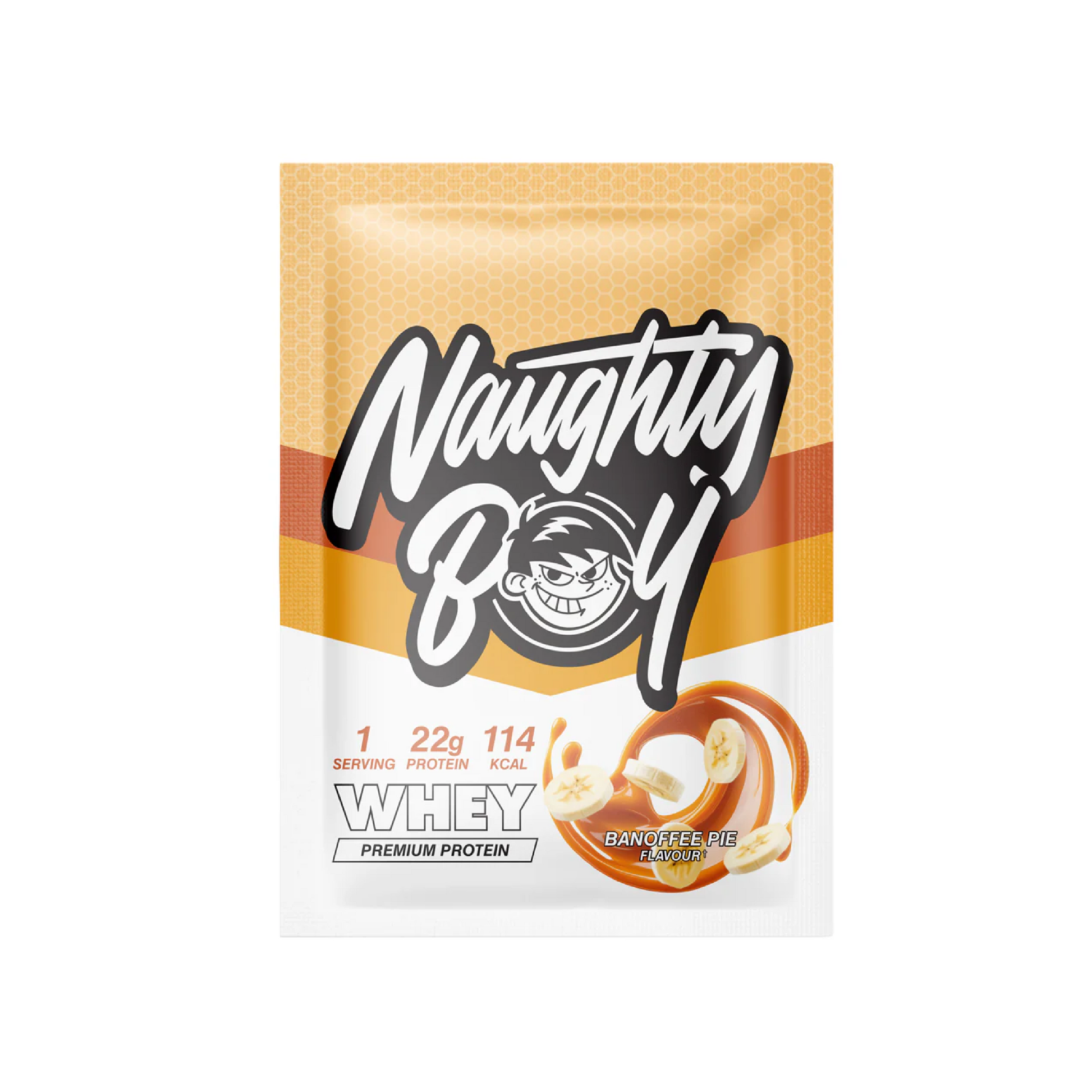 Naughty Boy Whey Protein Powder Sample Sachet