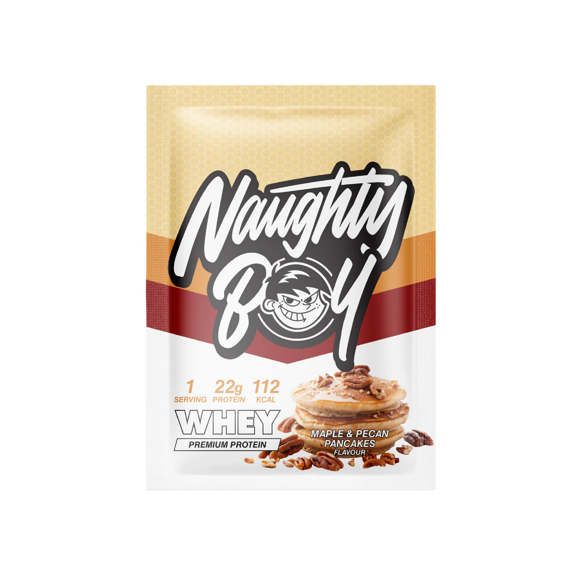 Naughty Boy Whey Protein Powder Sample Sachet