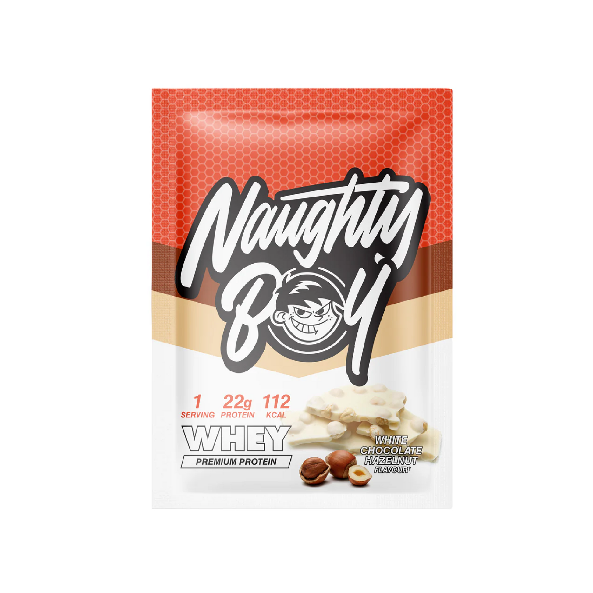 Naughty Boy Whey Protein Powder Sample Sachet