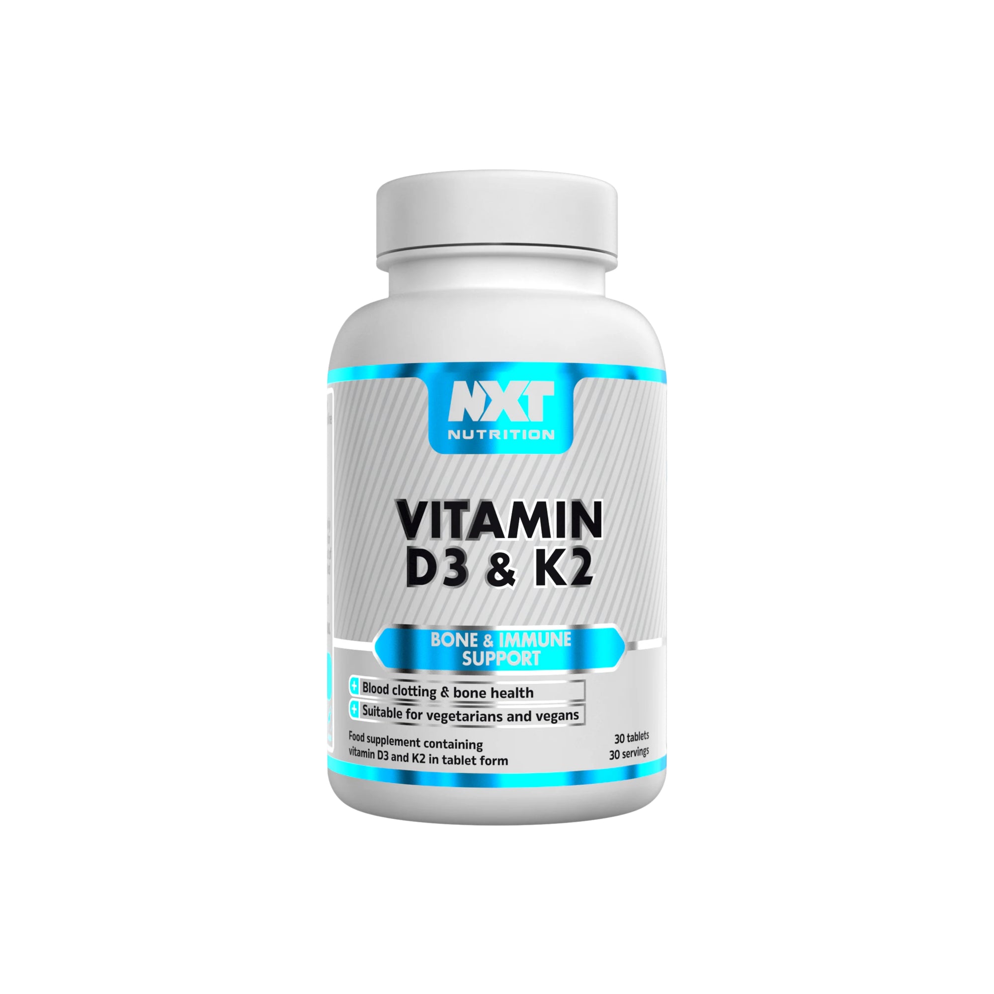 NXT Nutrition Vitamin D3 & K2 - 30 tablets