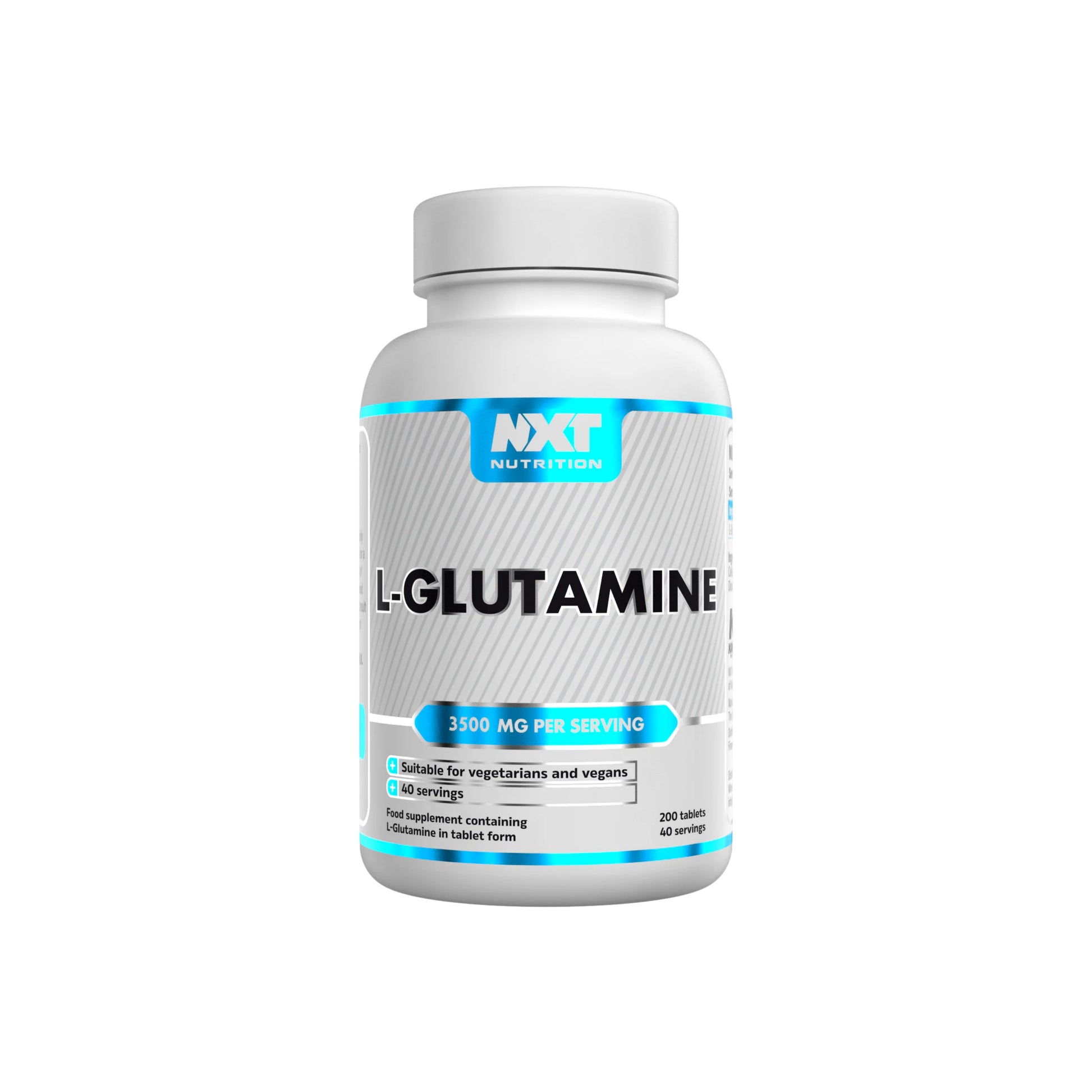 NXT Nutriton Glutamine Tablets - 200 tabs