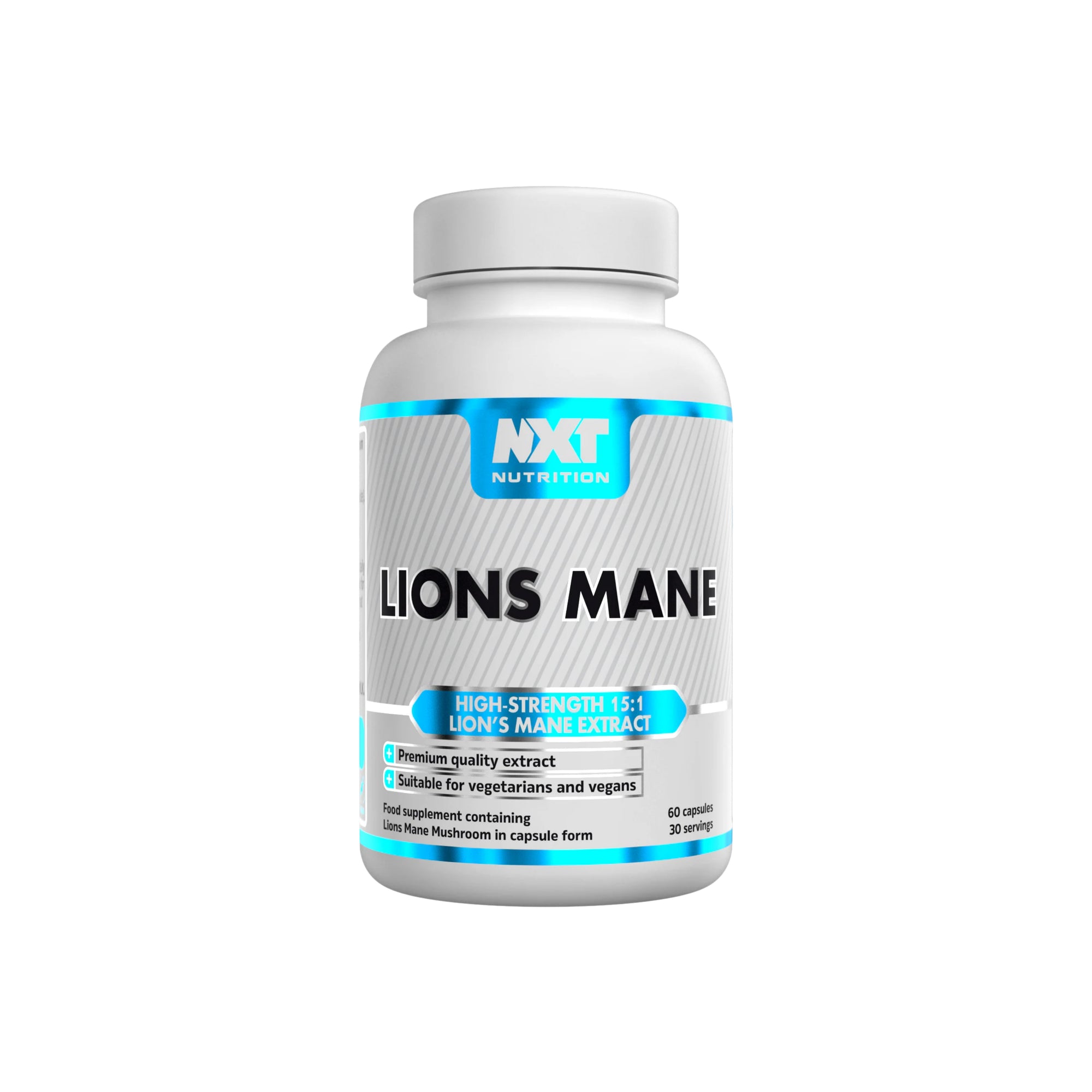 NXT Nutrition Lions Mane - 60 capsules