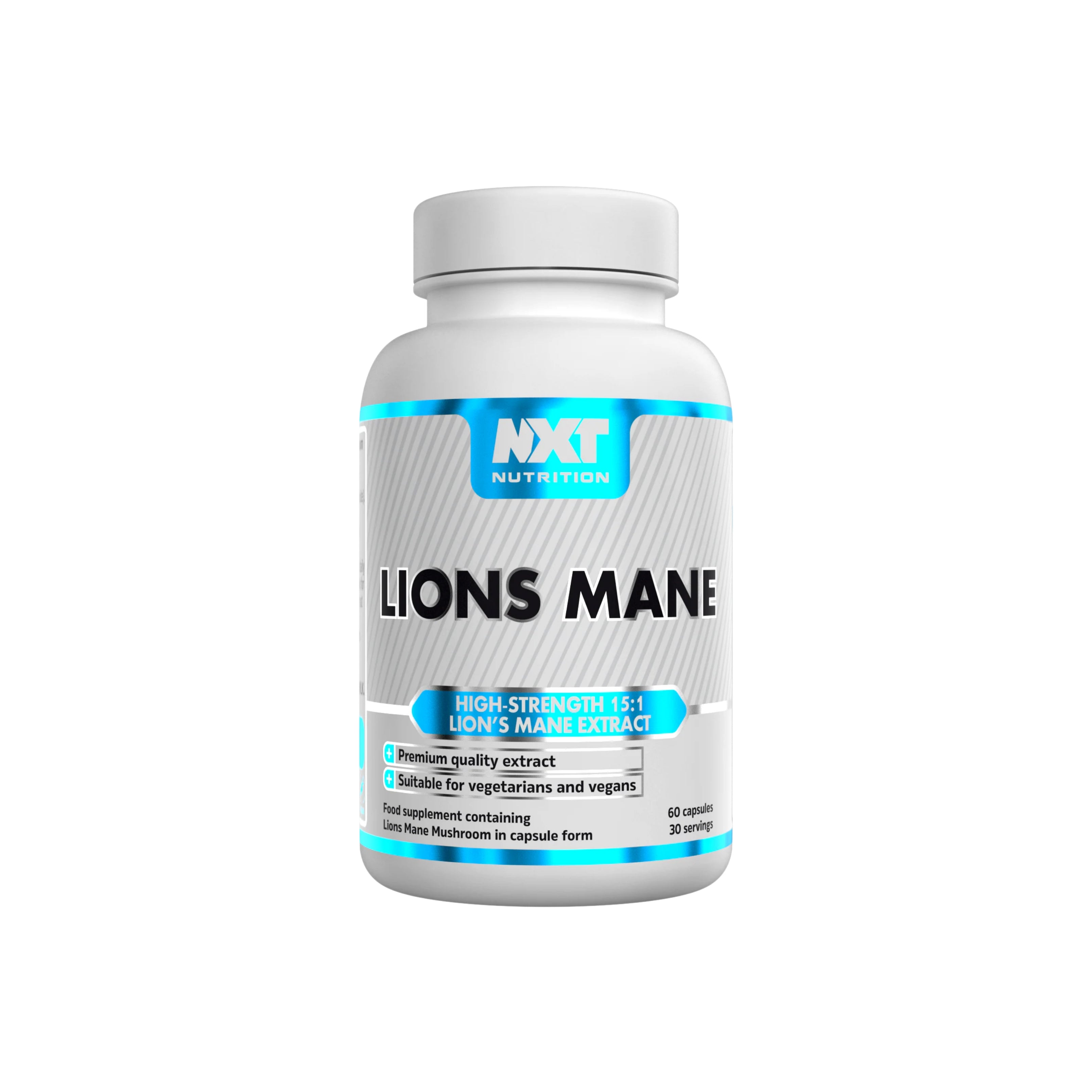 NXT Nutrition Lions Mane - 60 capsules