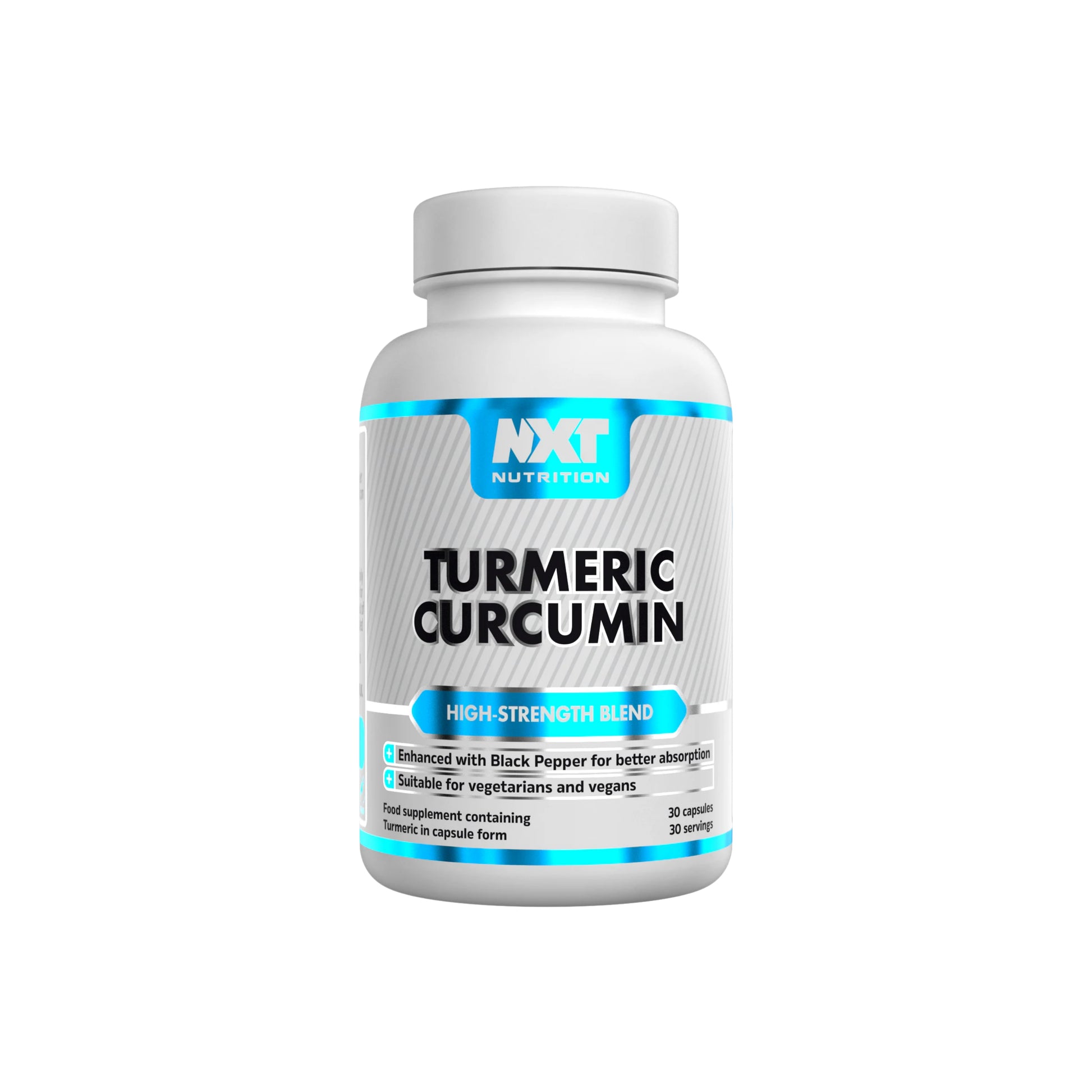 NXT Nutrition Turmeric Curcumin - 30 capsules