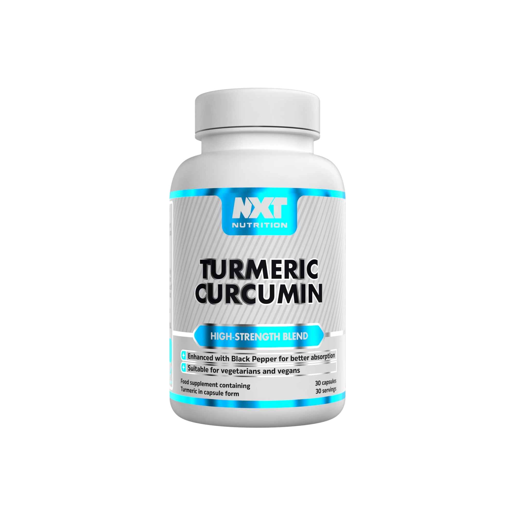 NXT Nutrition Turmeric Curcumin - 30 capsules