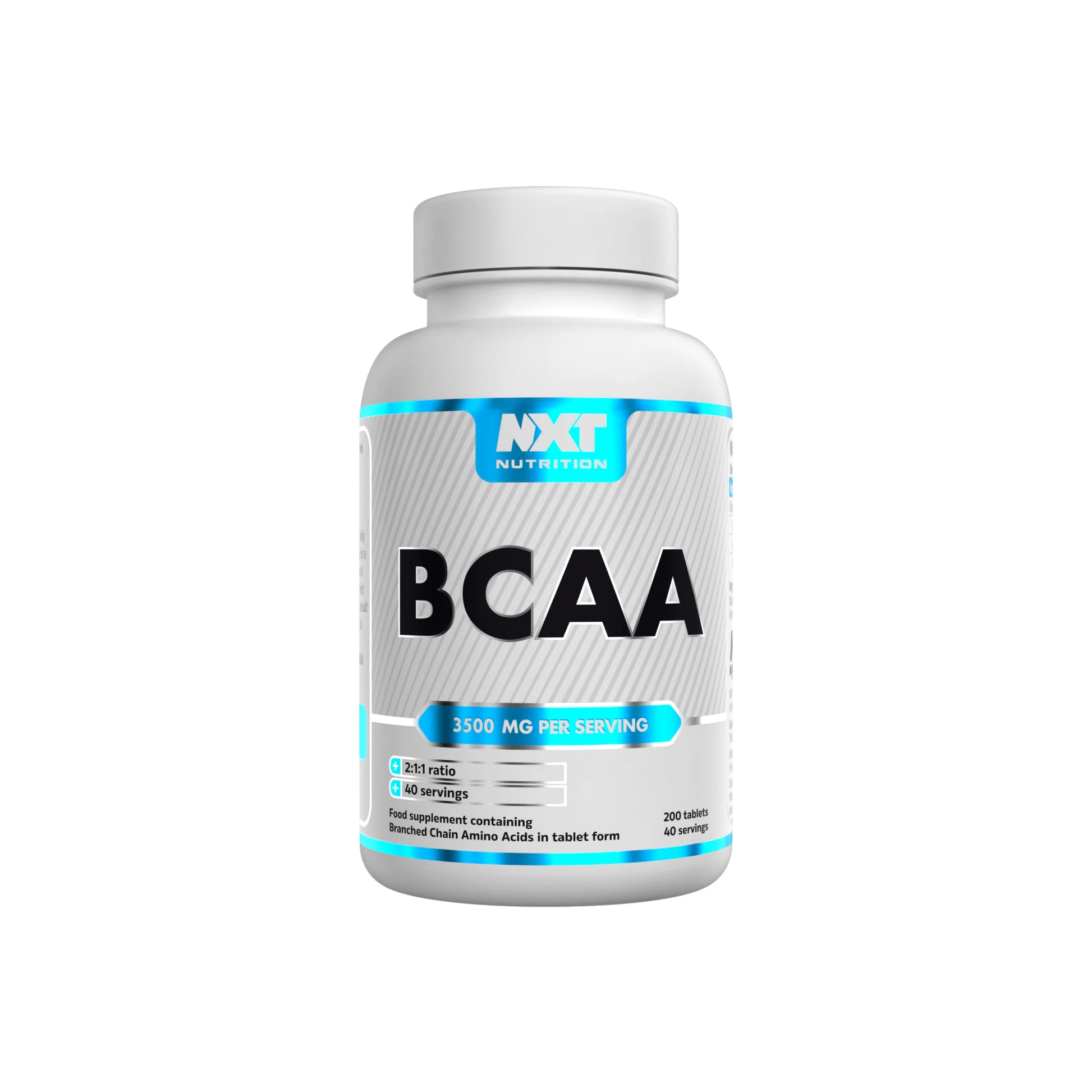 NXT Nutrition BCAAs - 200 tablets