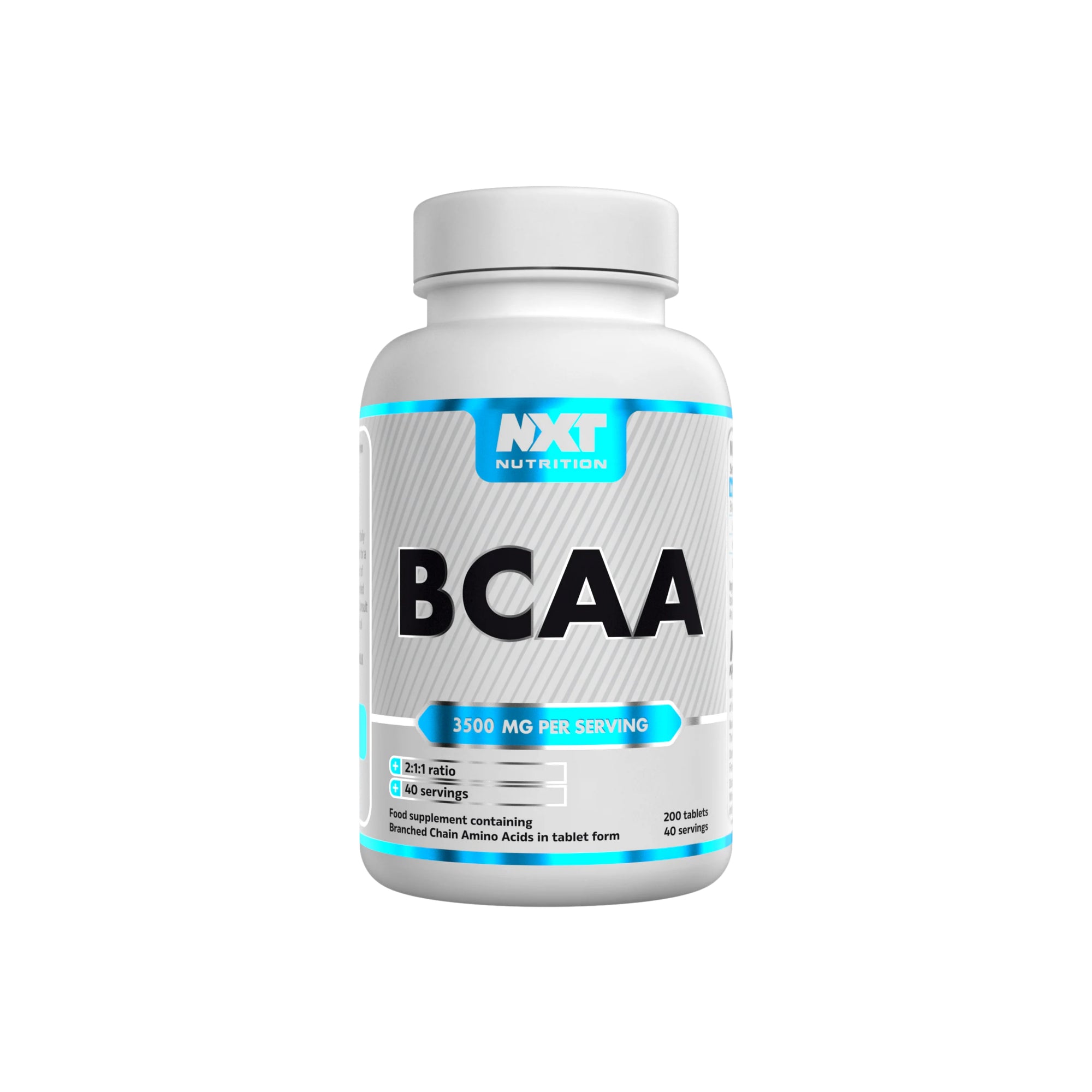 NXT Nutrition BCAAs - 200 tablets