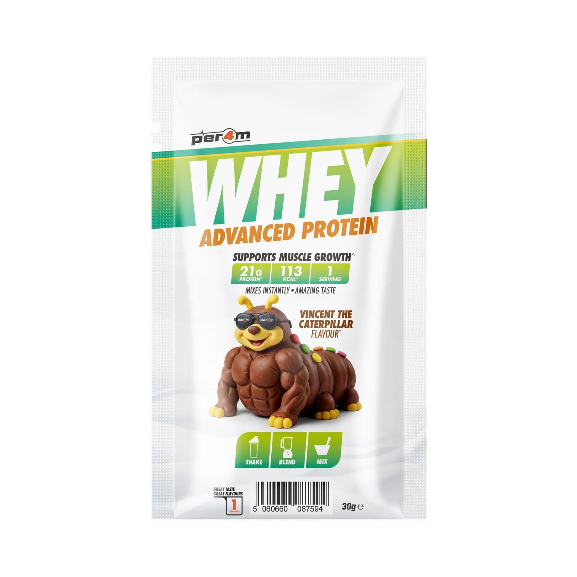 Per4m Advanced Whey Protein Powder Sample Sachet (30g)