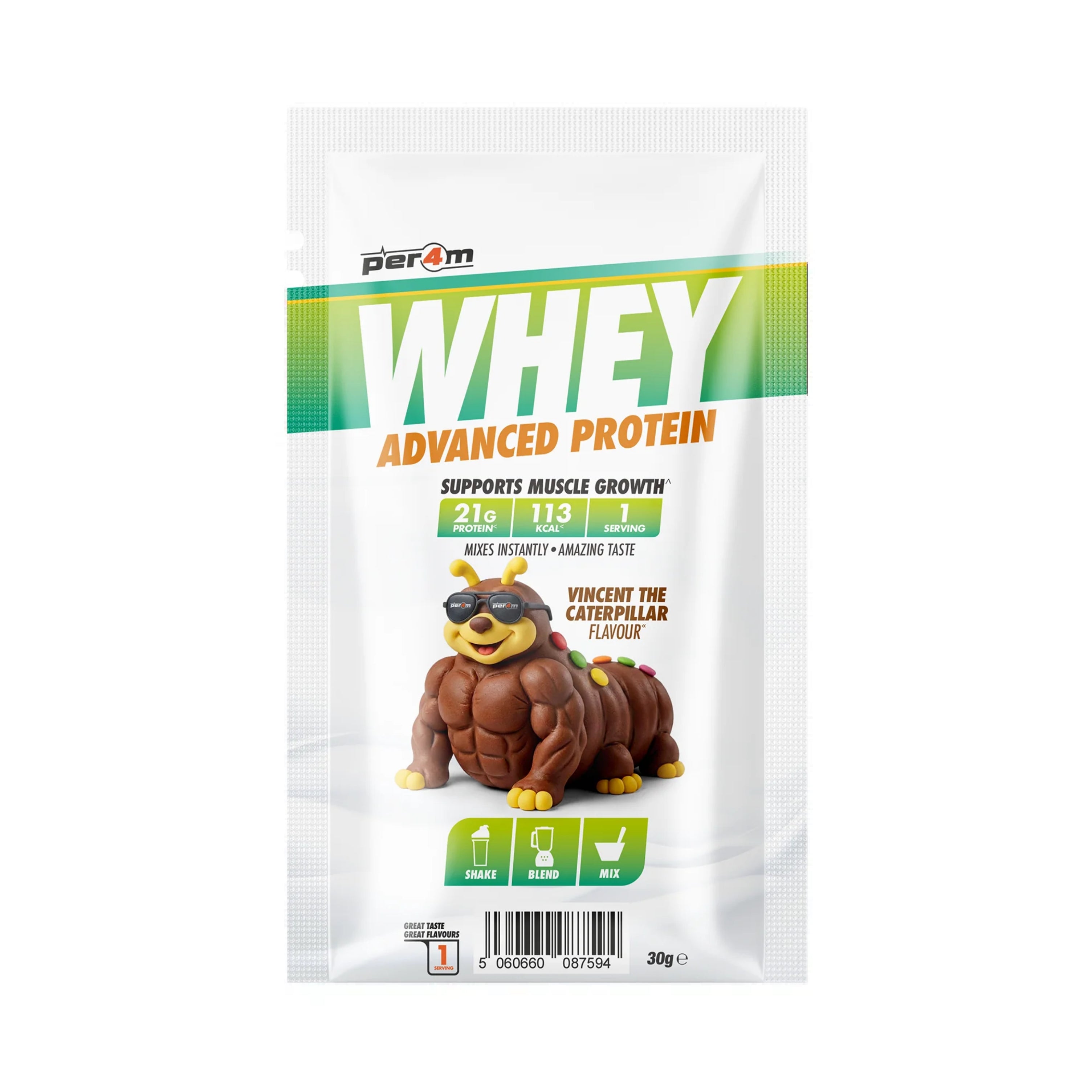 Per4m Advanced Whey Protein Powder Sample Sachet (30g)