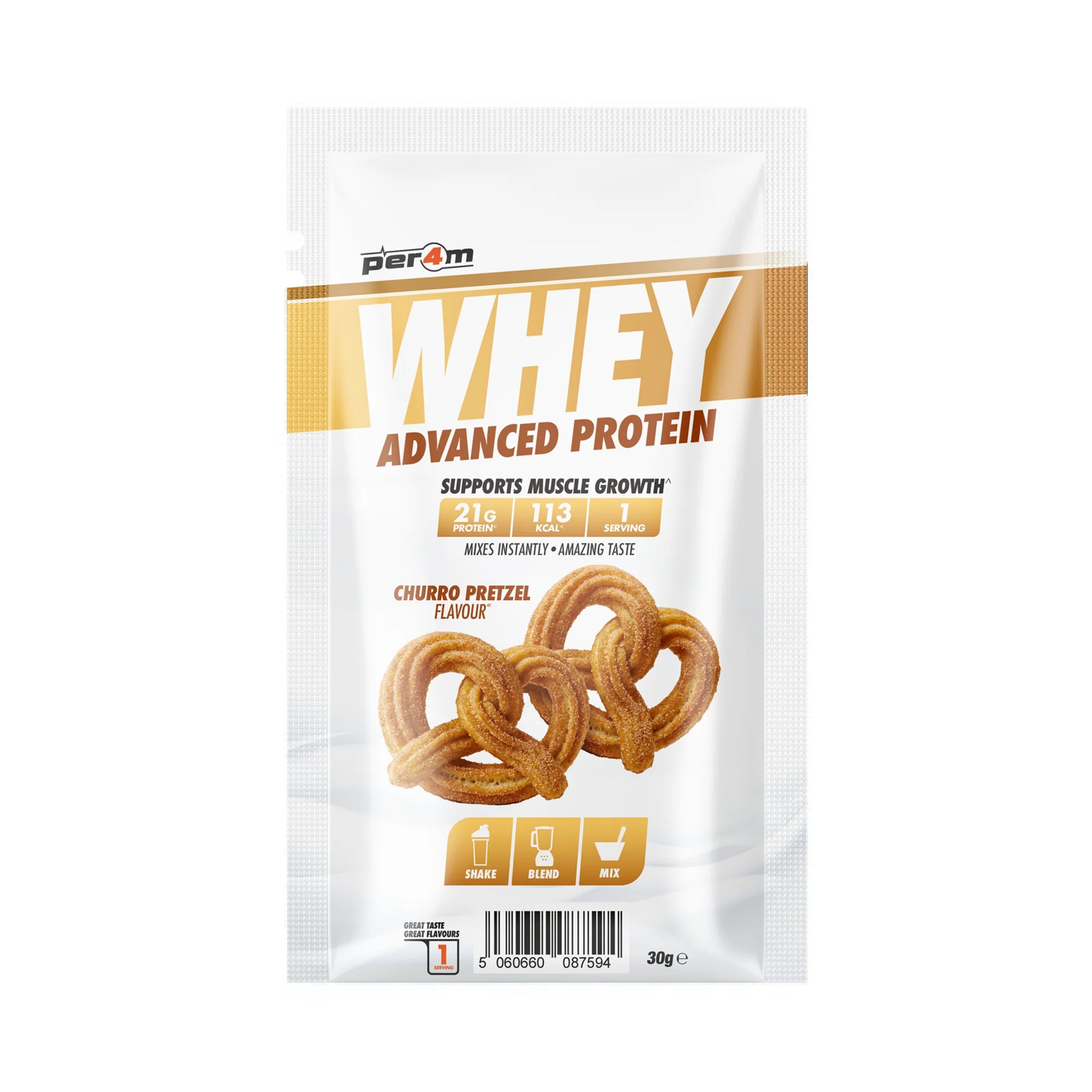 Per4m Advanced Whey Protein Powder Sample Sachet (30g)