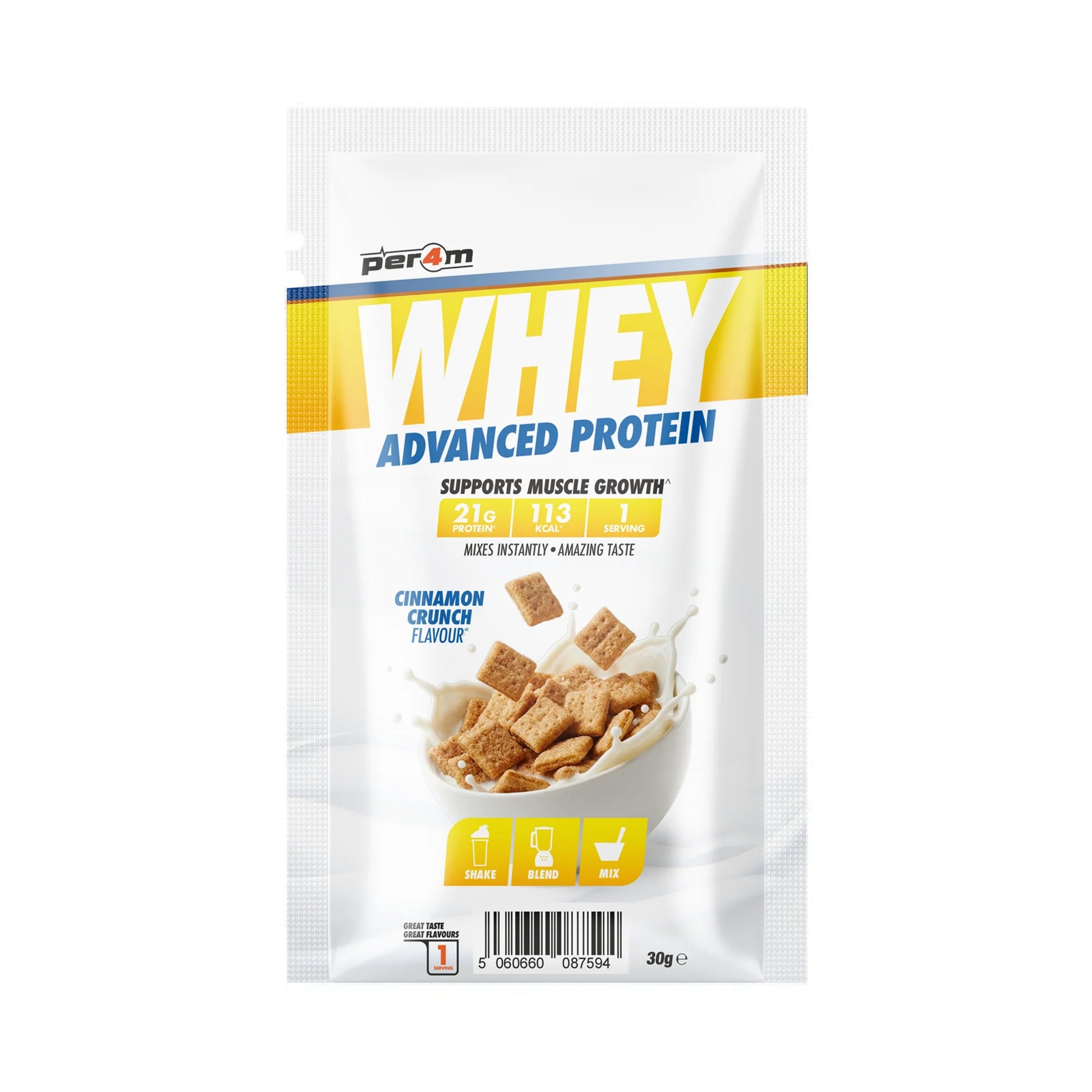 Per4m Advanced Whey Protein Powder Sample Sachet (30g)