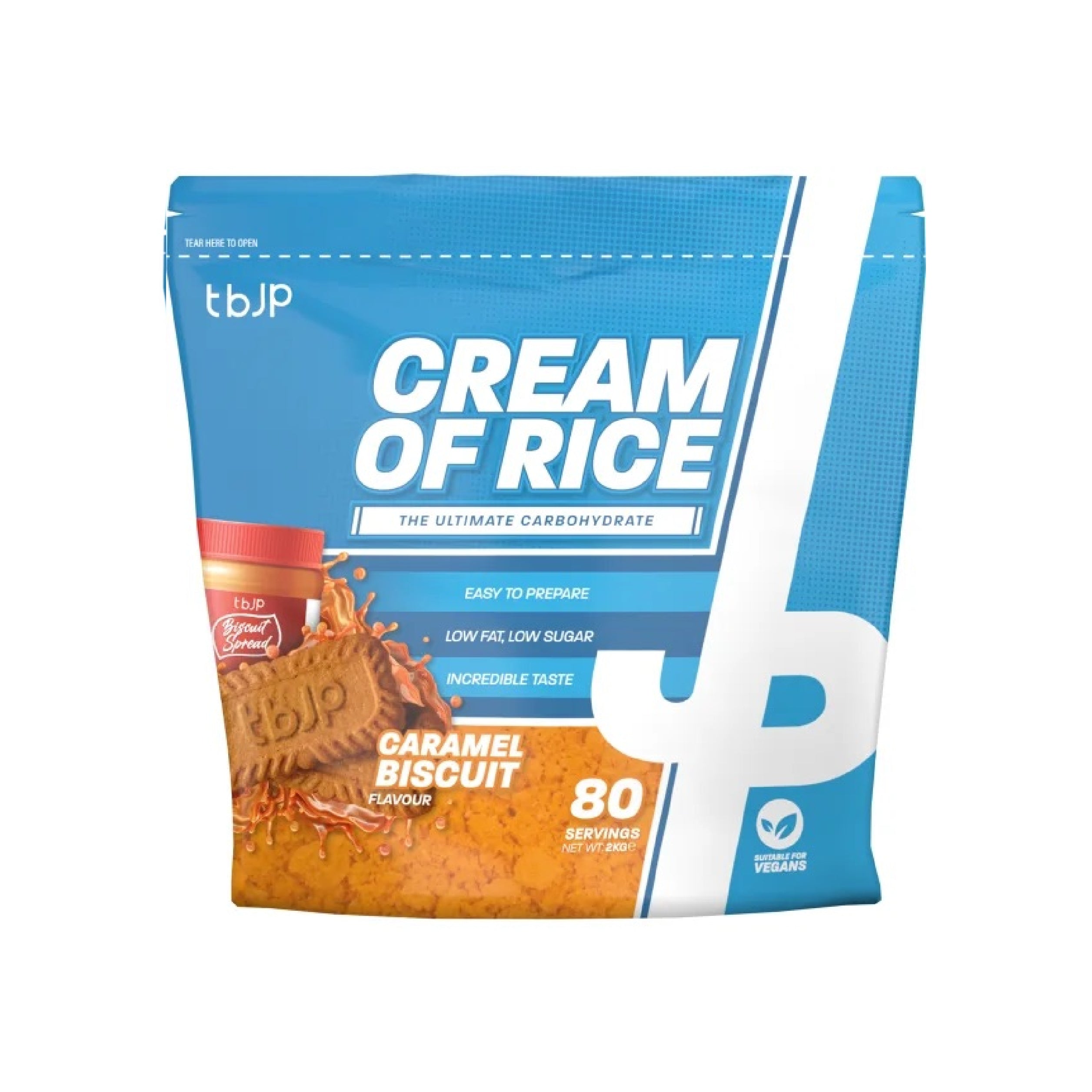 Trained by JP (tbJP) Cream of Rice (2kg) - 80 Servings