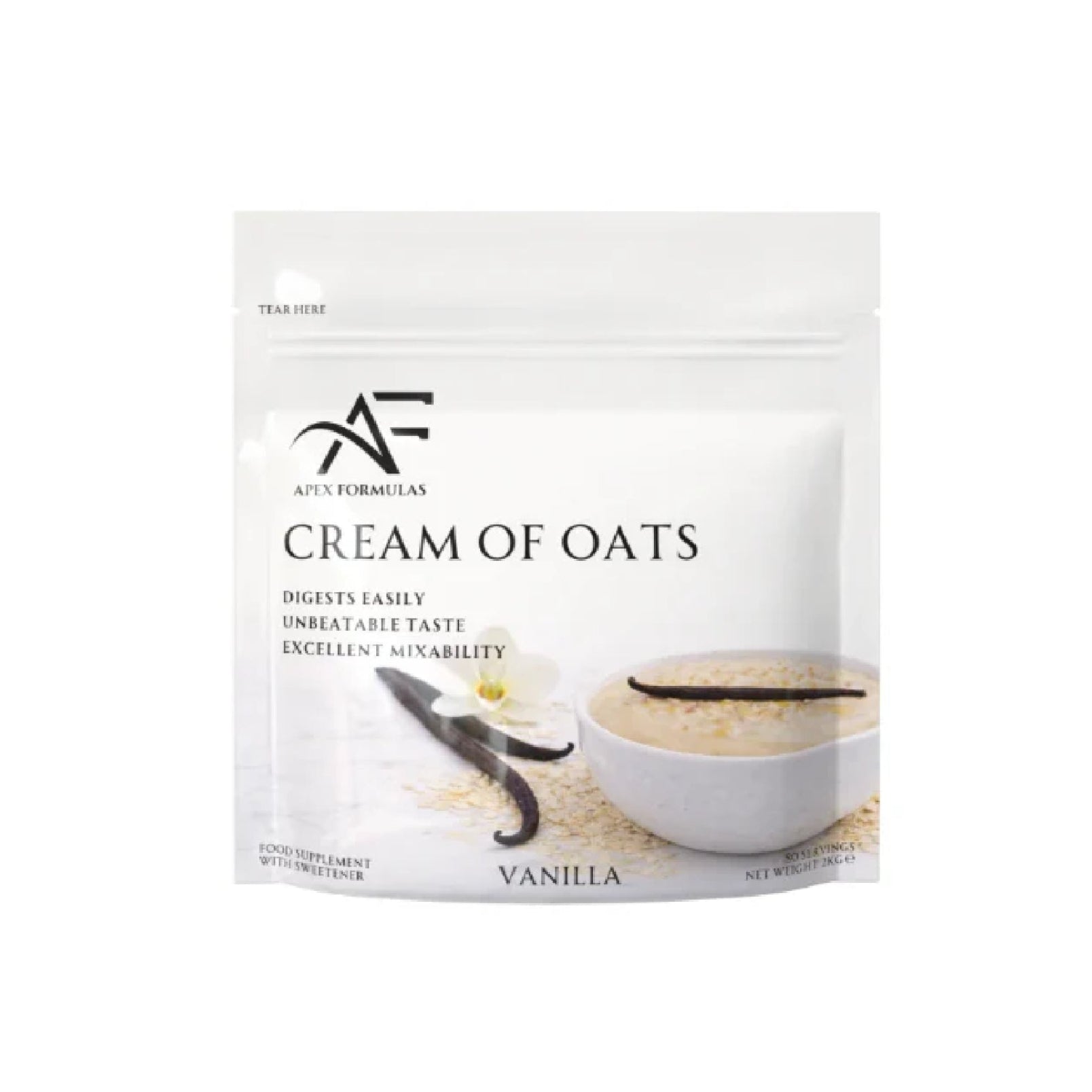 Apex Formulas Cream Of Oats (2000g)