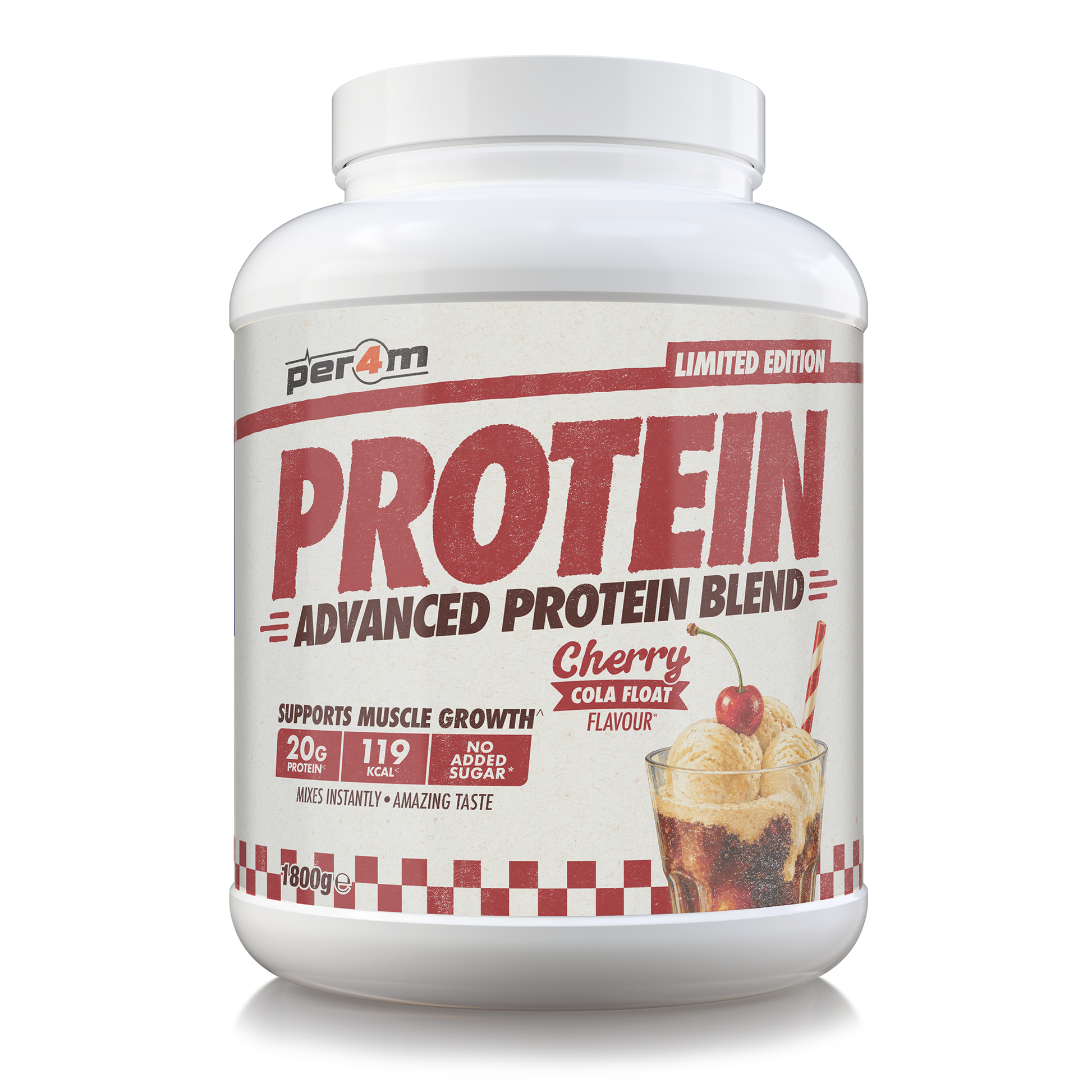 Per4m Advanced Protein Blend 1.8kg Cherry Cola Float