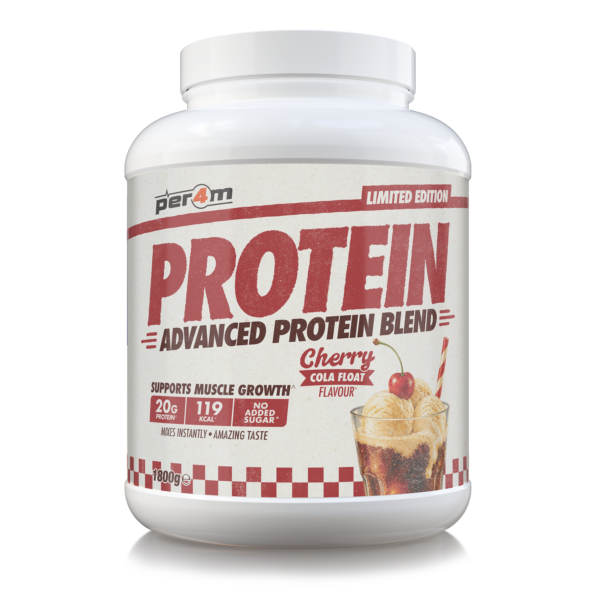 Per4m Advanced Protein Blend 1.8kg Cherry Cola Float