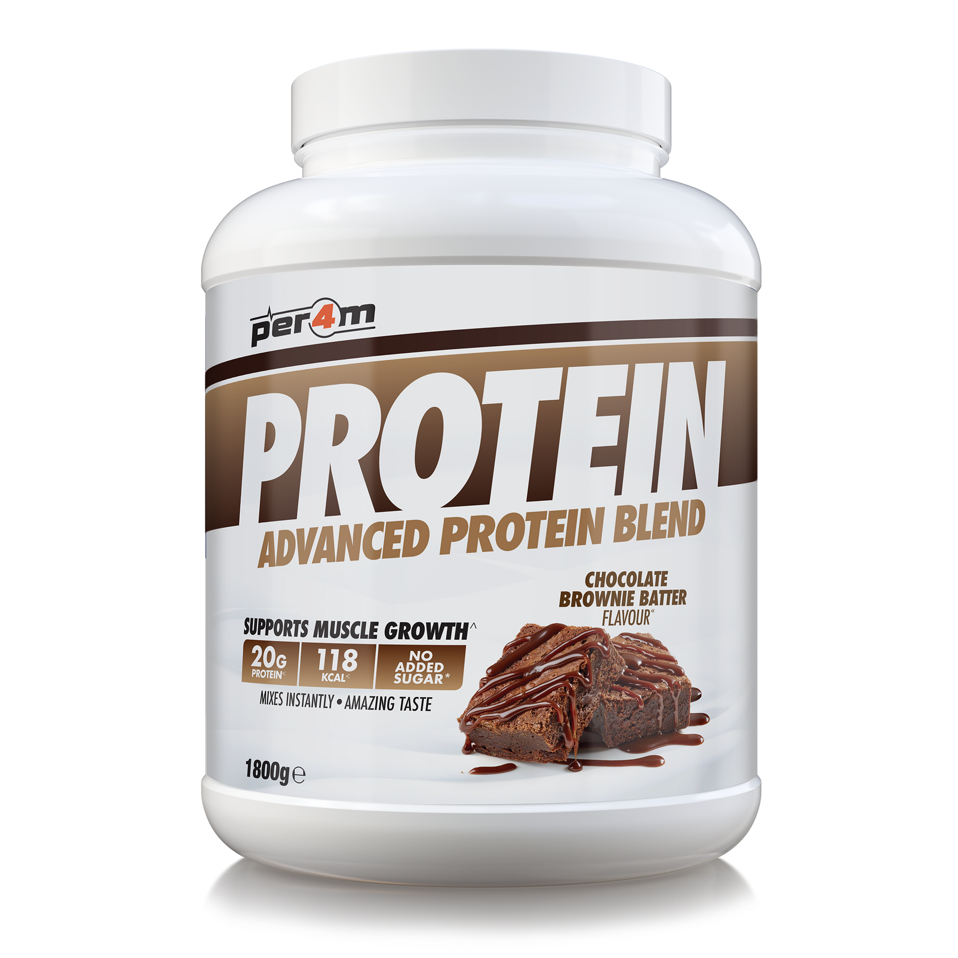 Per4m Advanced Protein Blend 1.8kg Chocolate Brownie Batter