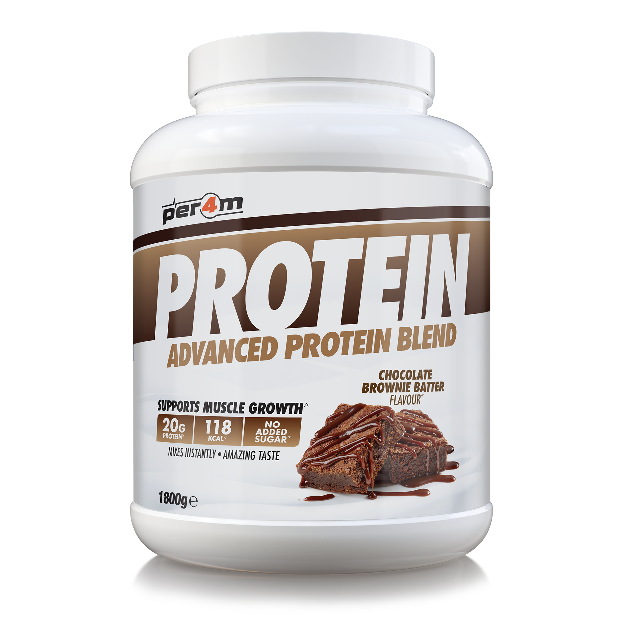 Per4m Advanced Protein Blend 1.8kg Chocolate Brownie Batter