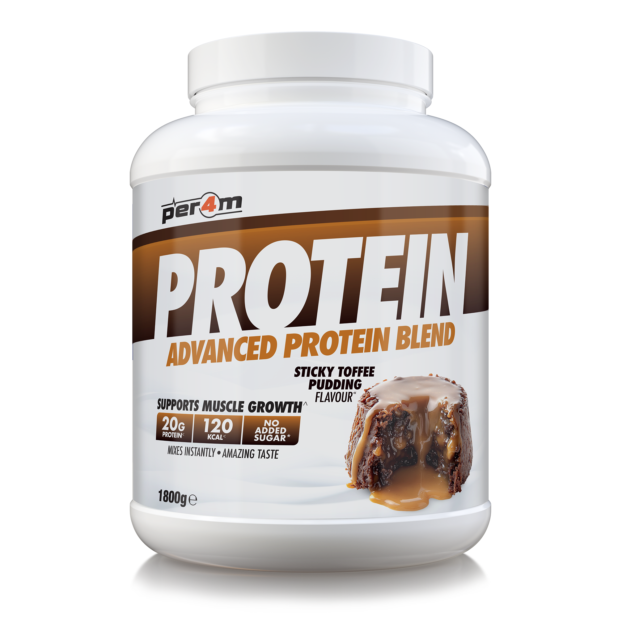 Per4m Advanced Protein Blend 1.8kg Sticky Toffee Pudding