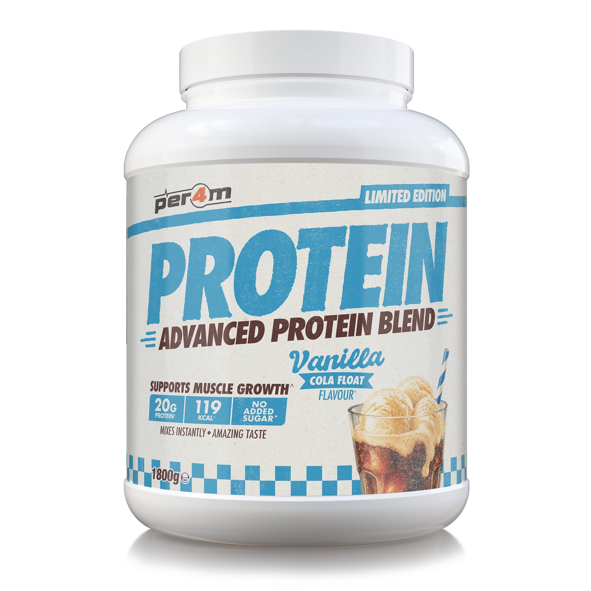Per4m Advanced Protein Blend 1.8kg Vanilla Cola Float