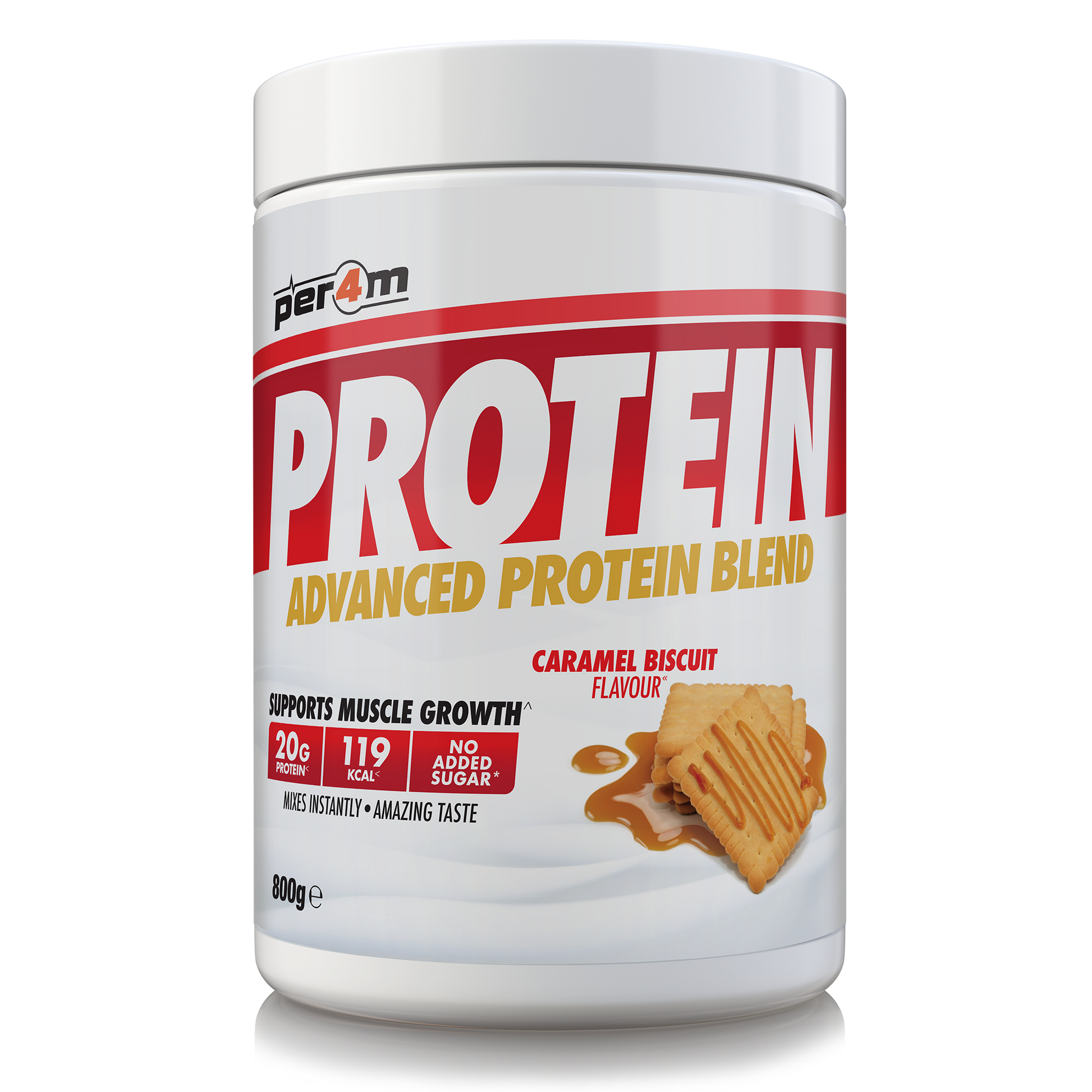 Per4m Advanced Protein Blend 800g Caramel Biscuit