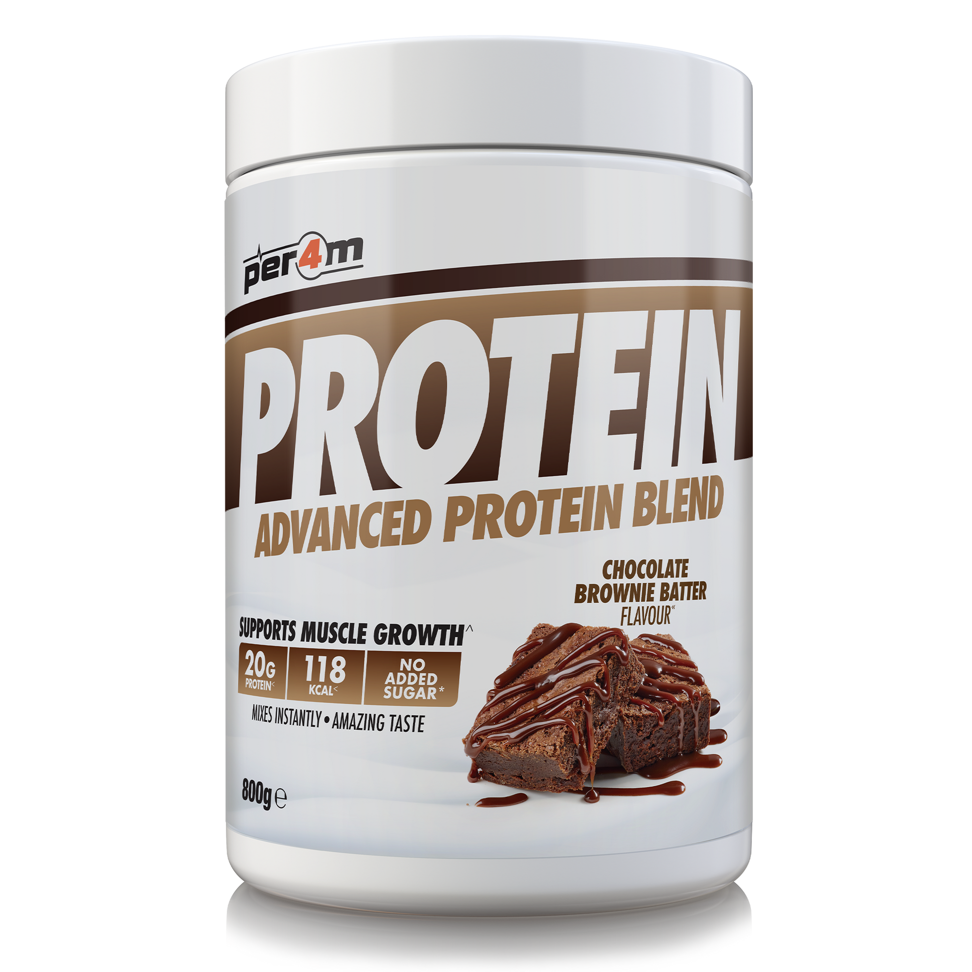 Per4m Advanced Protein Blend 800g Chocolate Brownie Batter