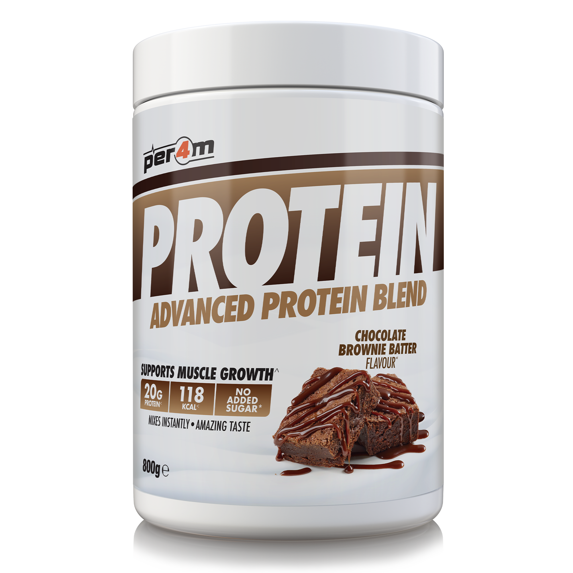 Per4m Advanced Protein Blend 800g Chocolate Brownie Batter