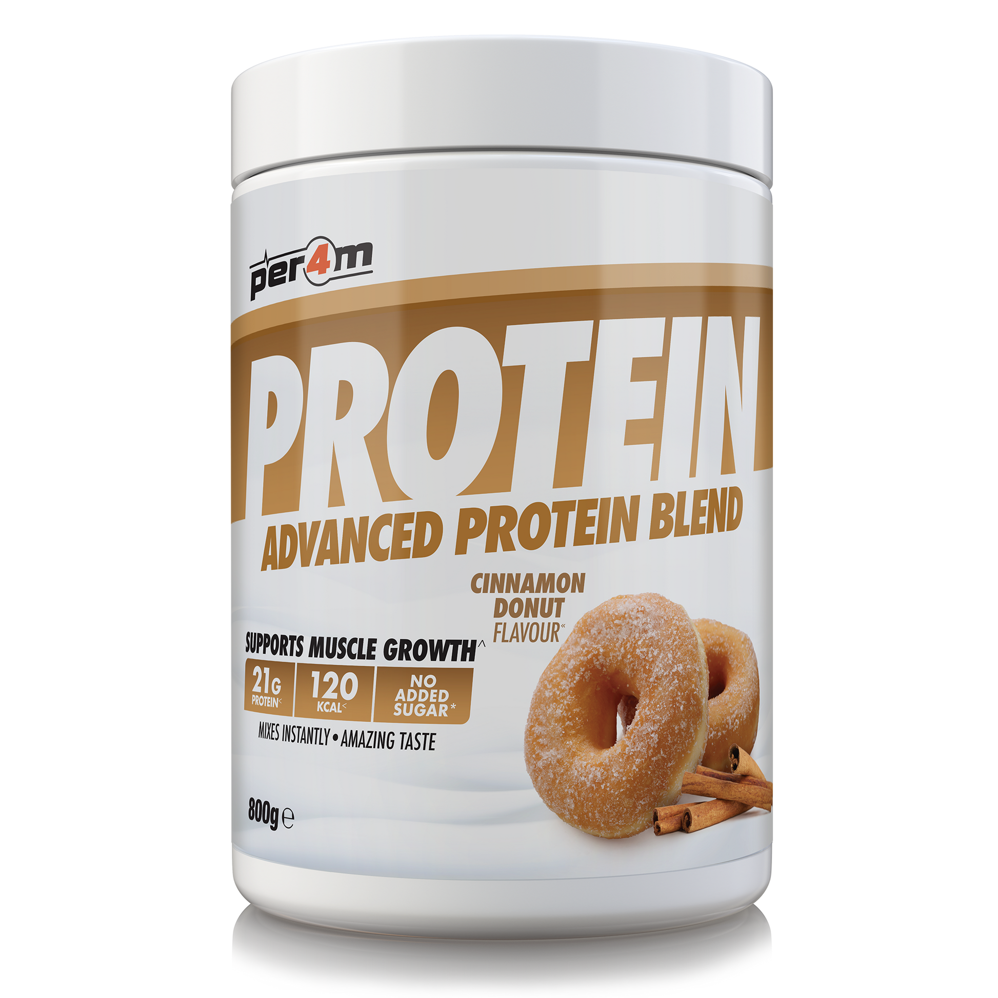 Per4m Advanced Protein Blend 800g Cinnamon Donut