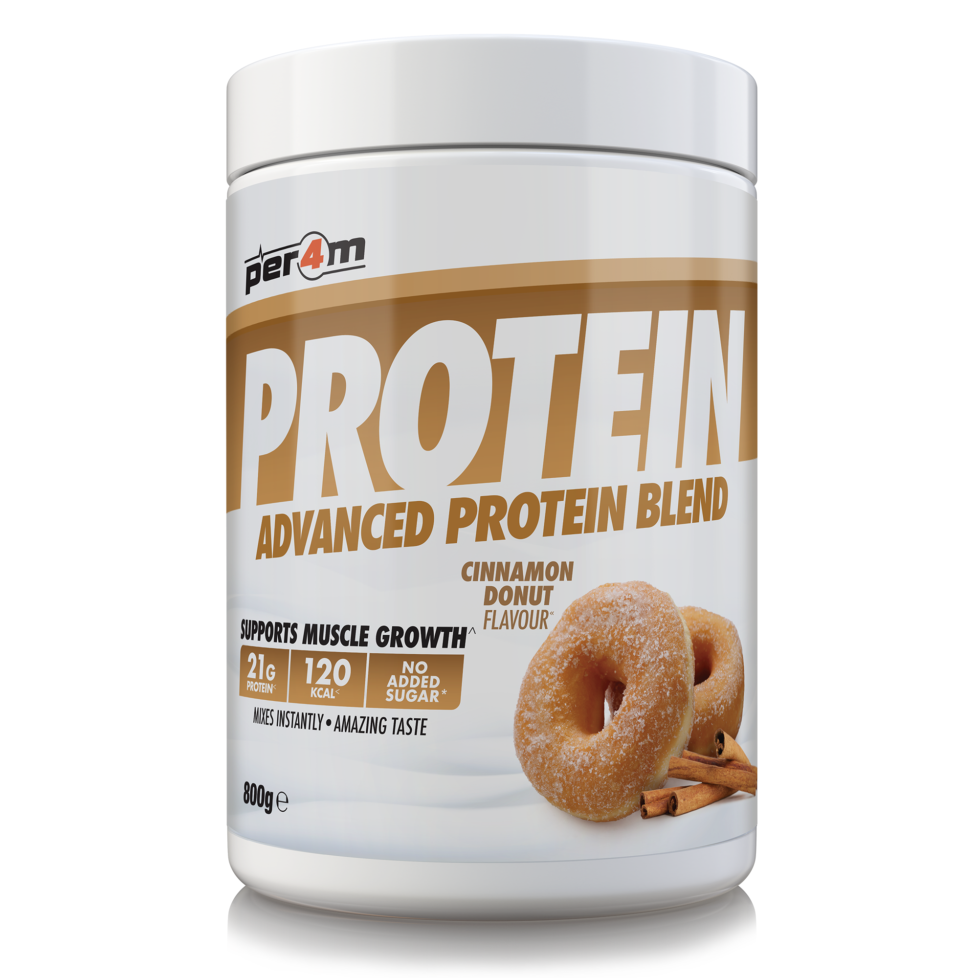 Per4m Advanced Protein Blend 800g Cinnamon Donut